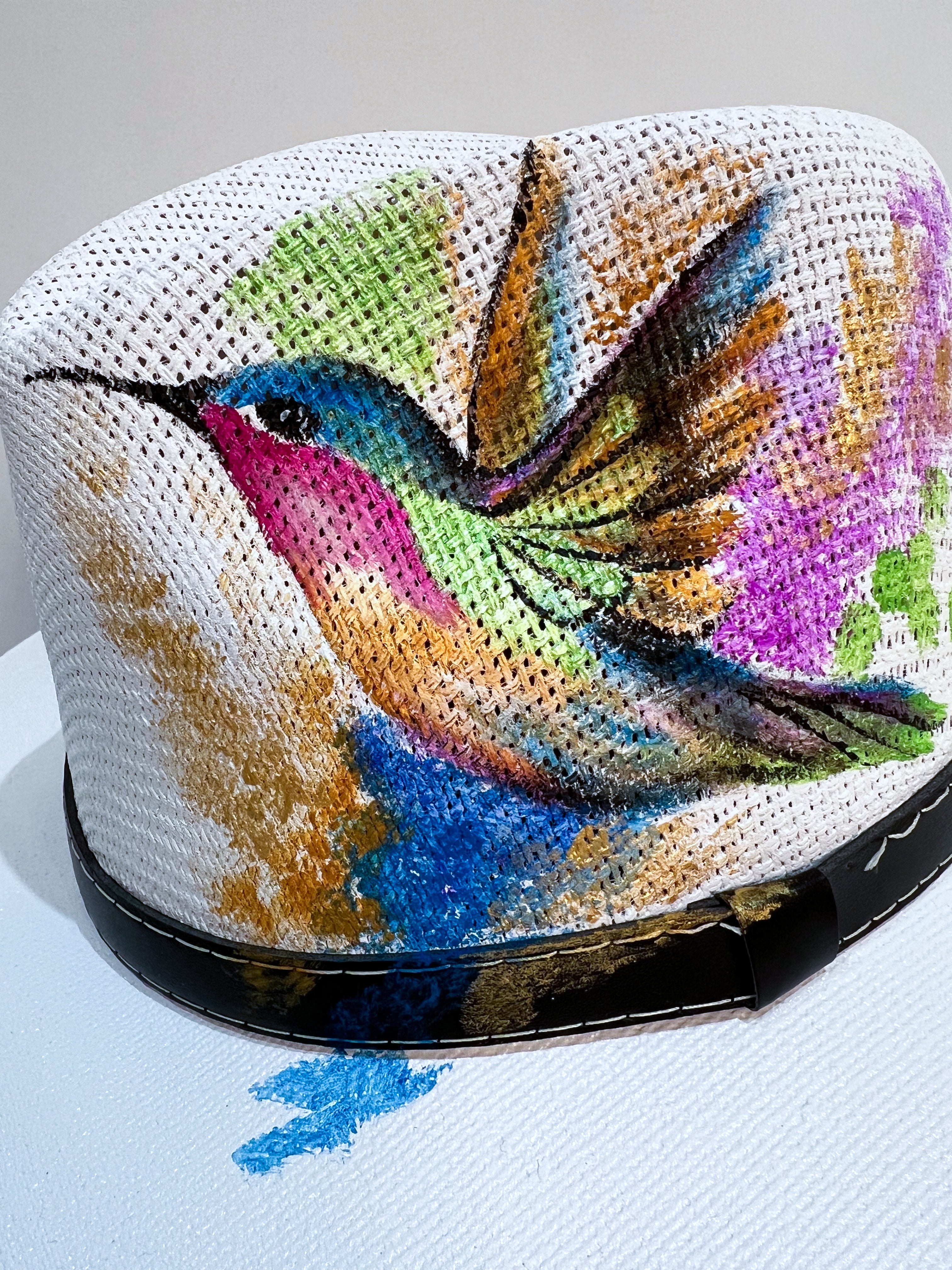 Hand-Painted Hat III