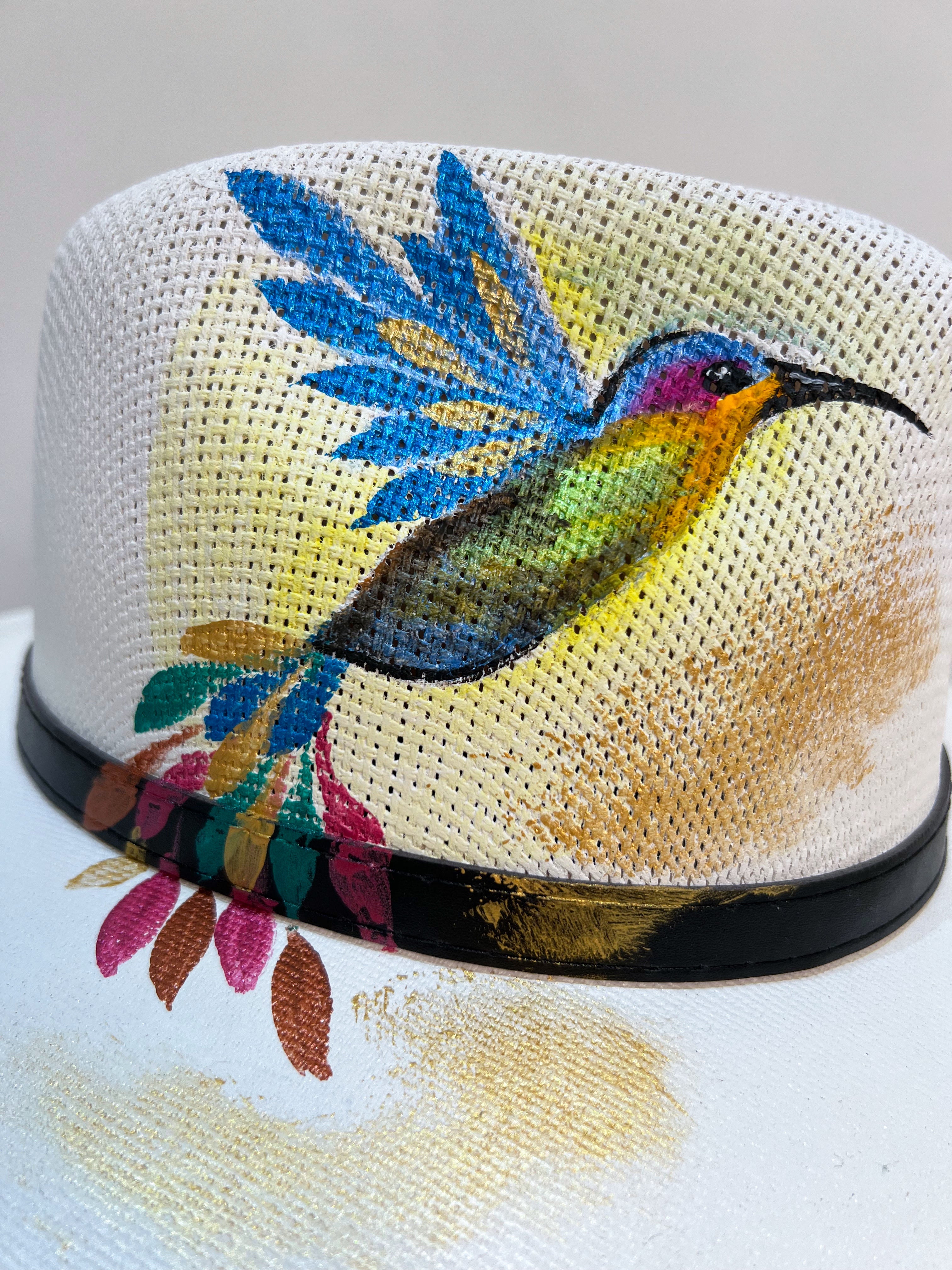 Hand-Painted Hat I