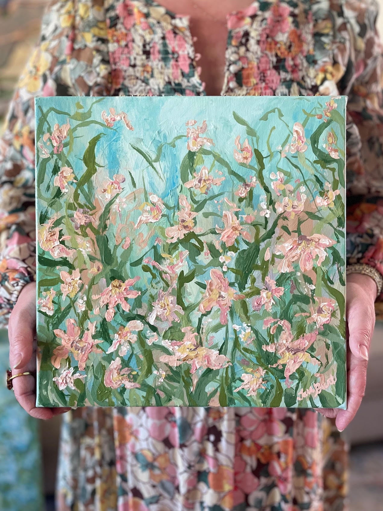 ”Grace” - 12” x 12”