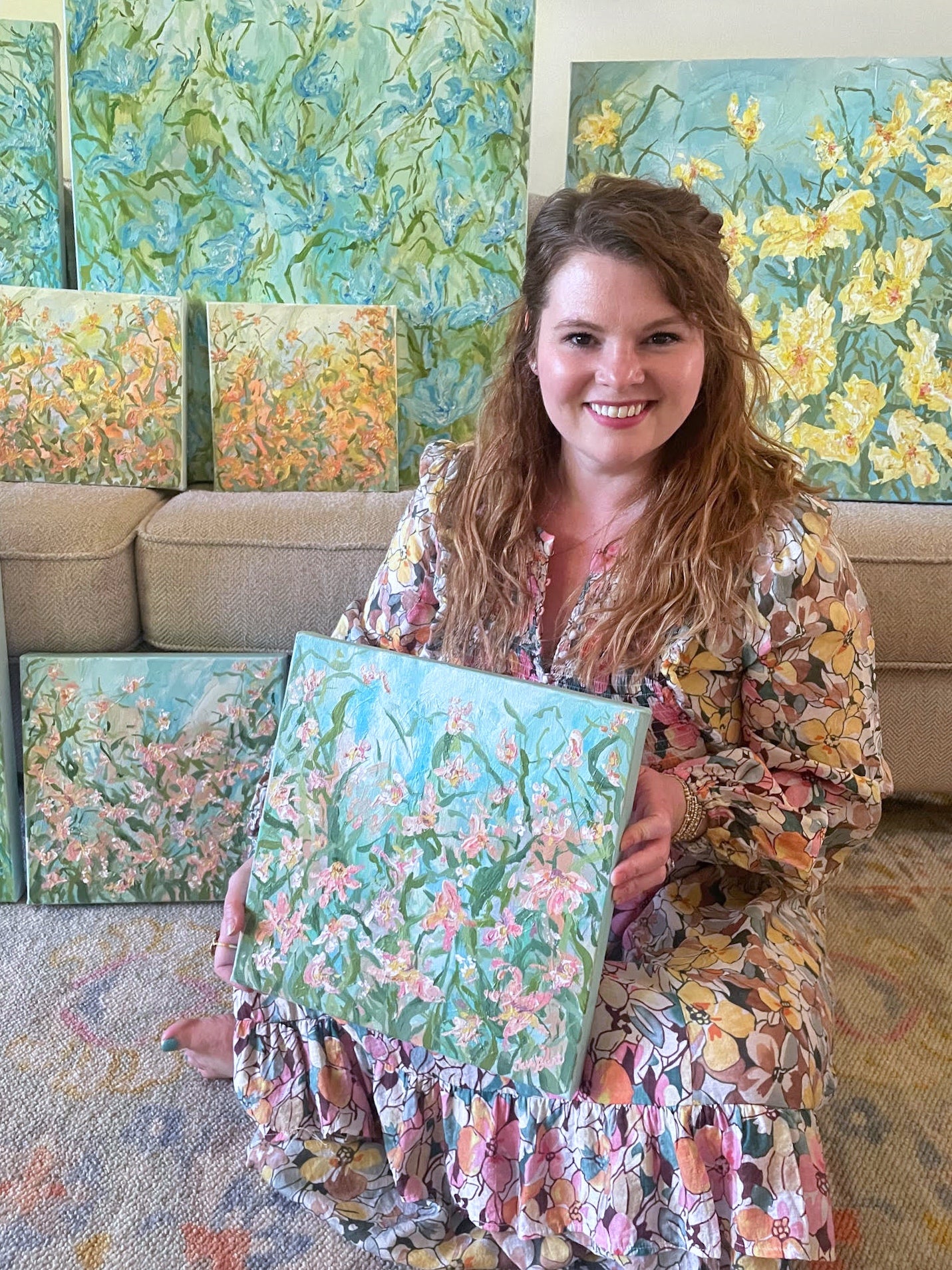 ”Grace” - 12” x 12”