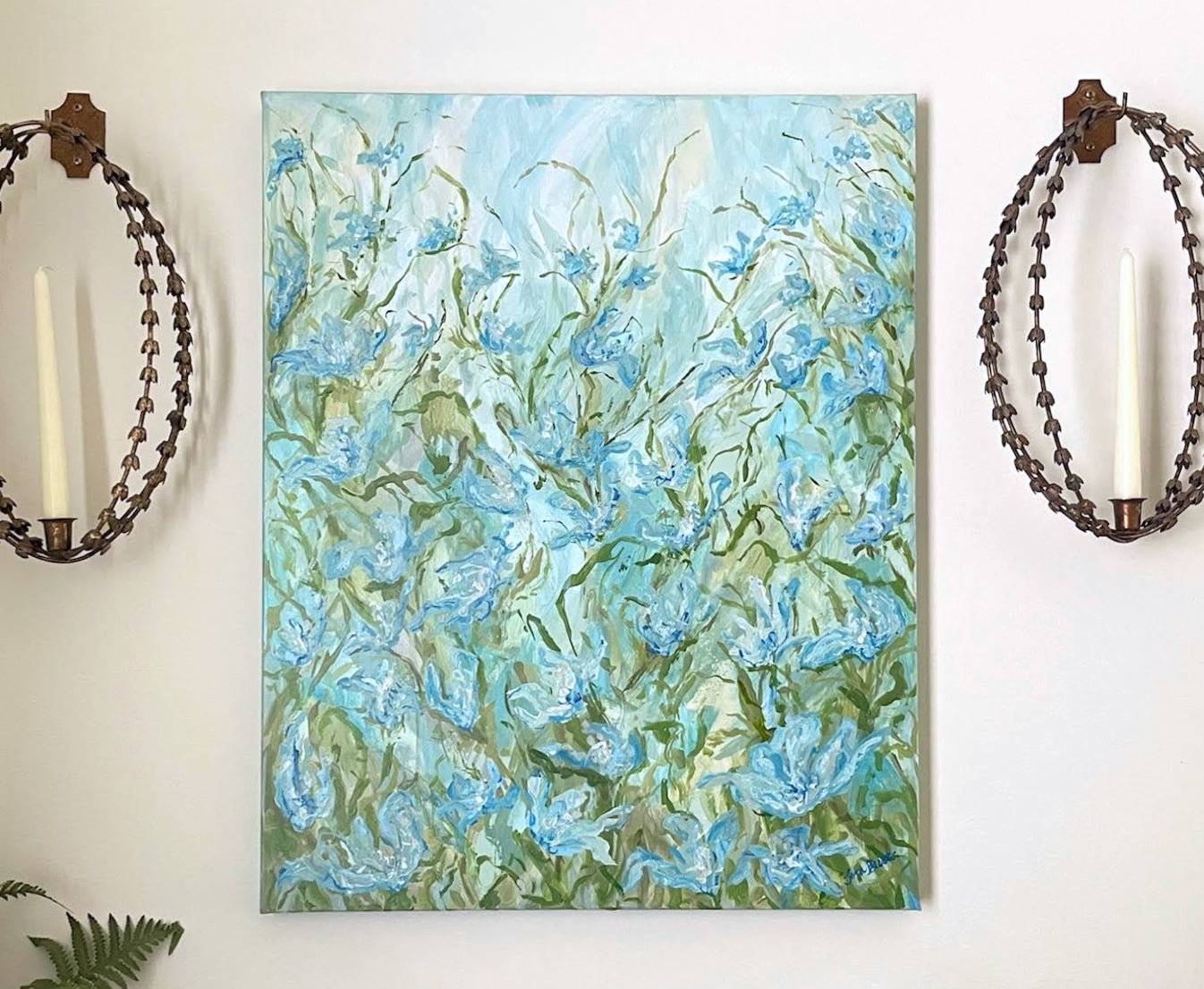 “Beneath the Bluegrass Sky” - 30” x 24”