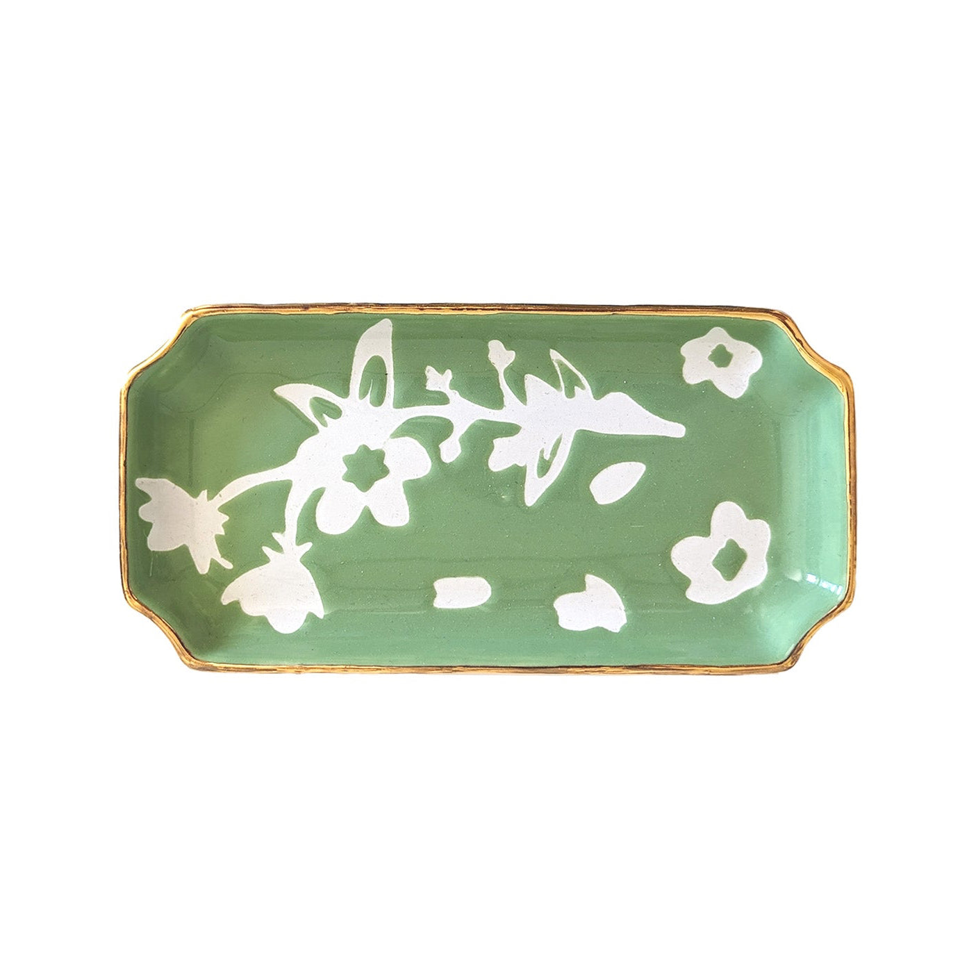 Sakura Trays with 22K Gold Accent