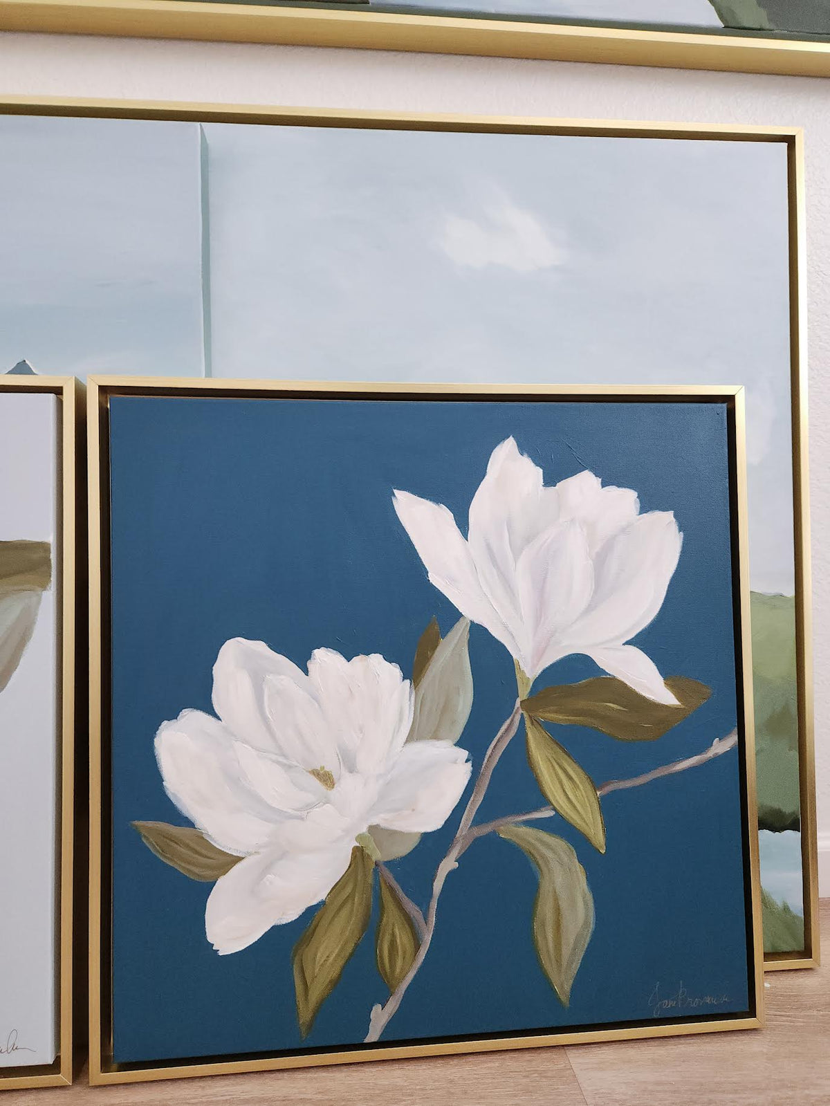 “Magnolia #9” - 24” x 24”