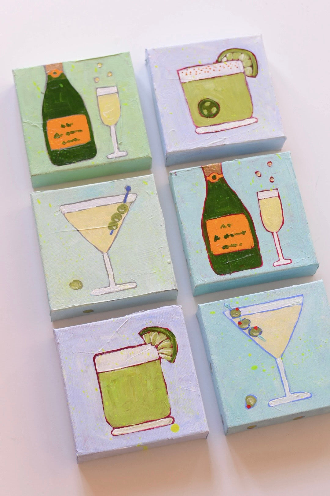 “Margs with Friends” - 6” x 6”