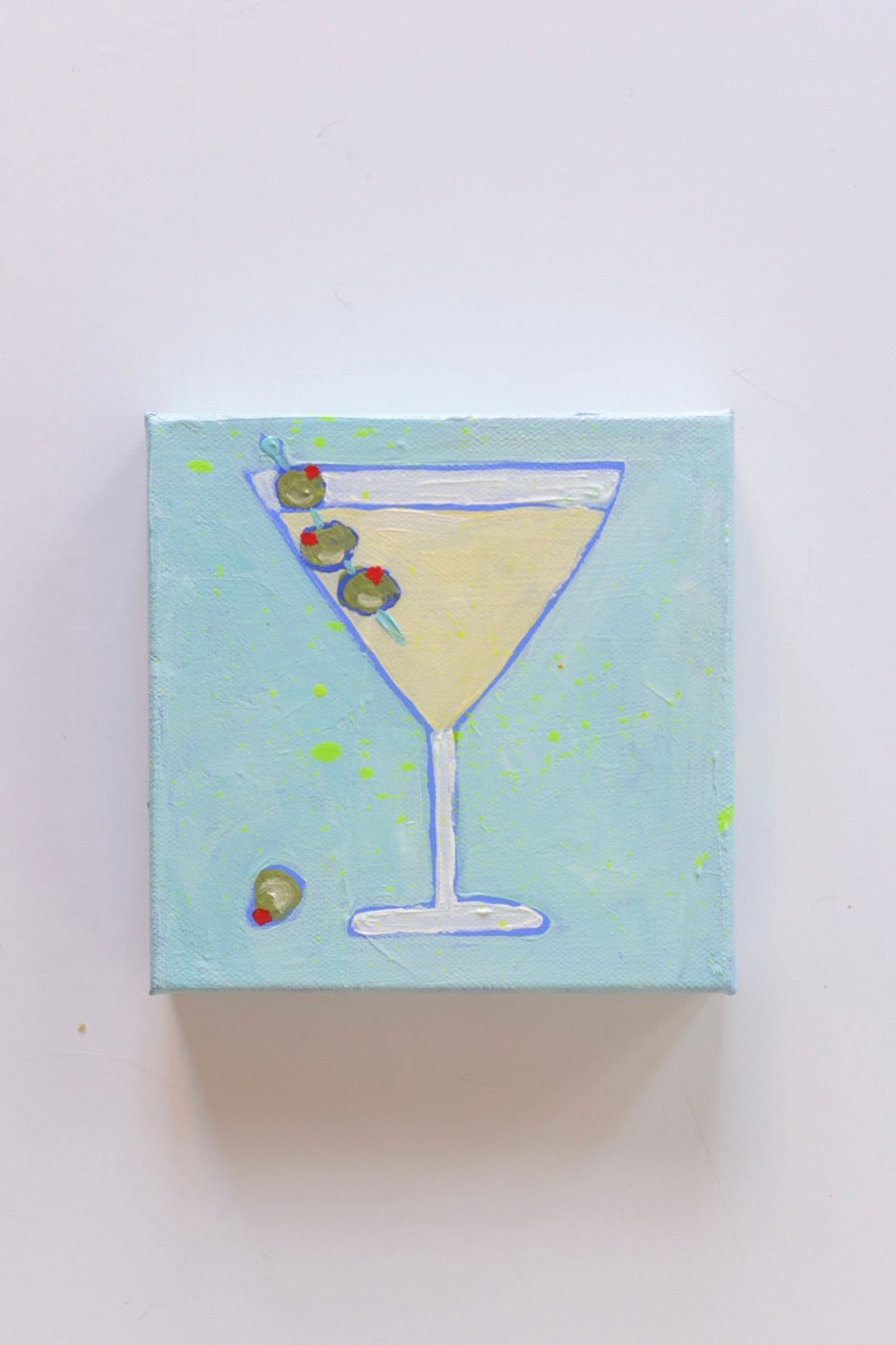 “Martini Monday” - 6” x 6”