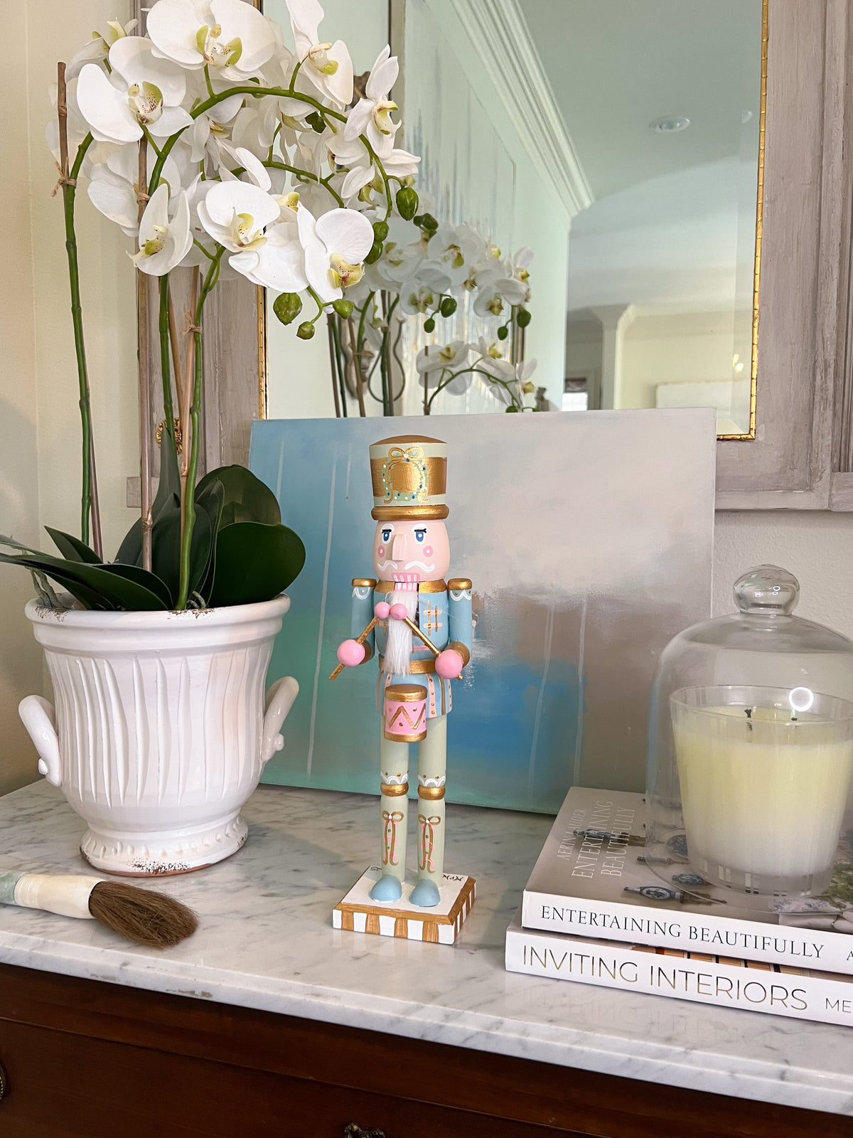 *Preorder* 14” Nutcracker - Multi Drummer