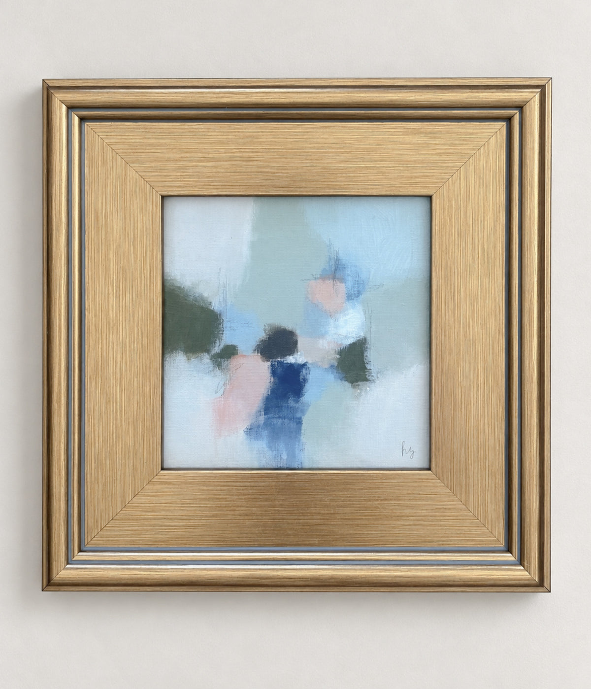 “Here and Now II” - 11.25” x 11.25”