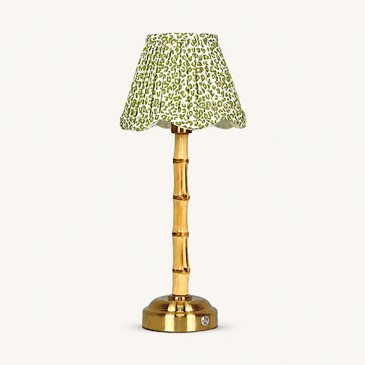 Miss Daisy bamboo Cordless table lamp