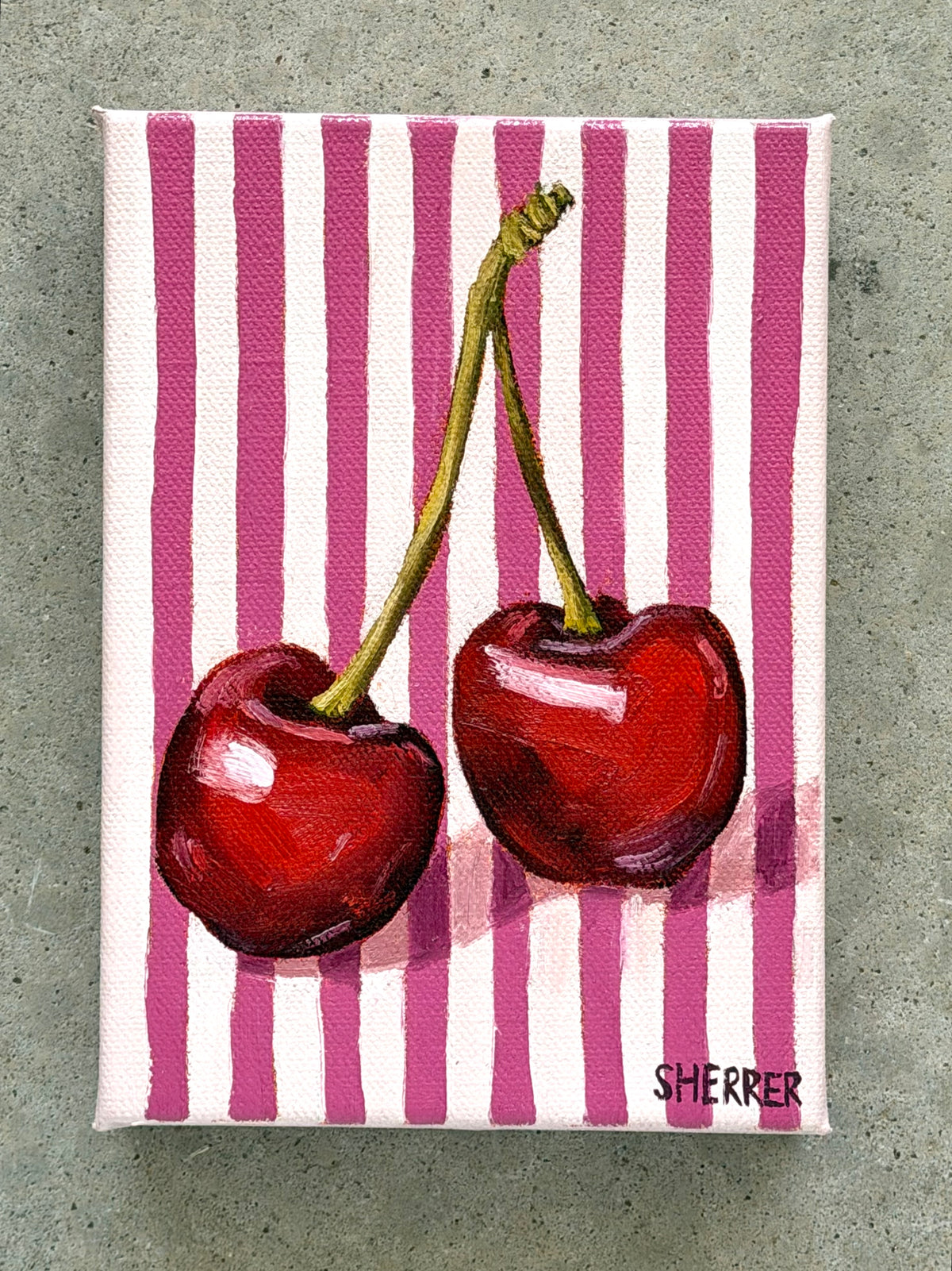 “Pink Repeat” - 5” x 7”
