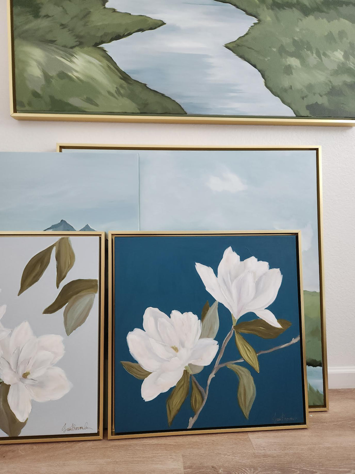 “Magnolia #9” - 24” x 24”
