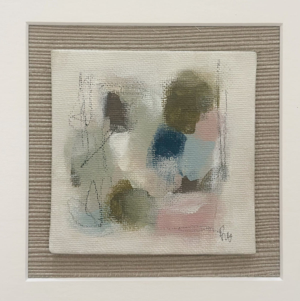 “Along the Way II” - 17.25” x 17.25”