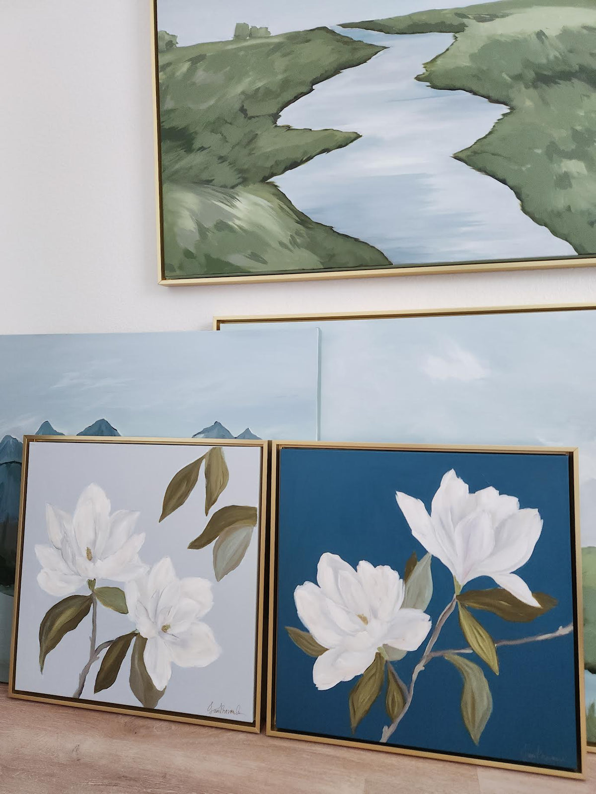 “Magnolia #9” - 24” x 24”