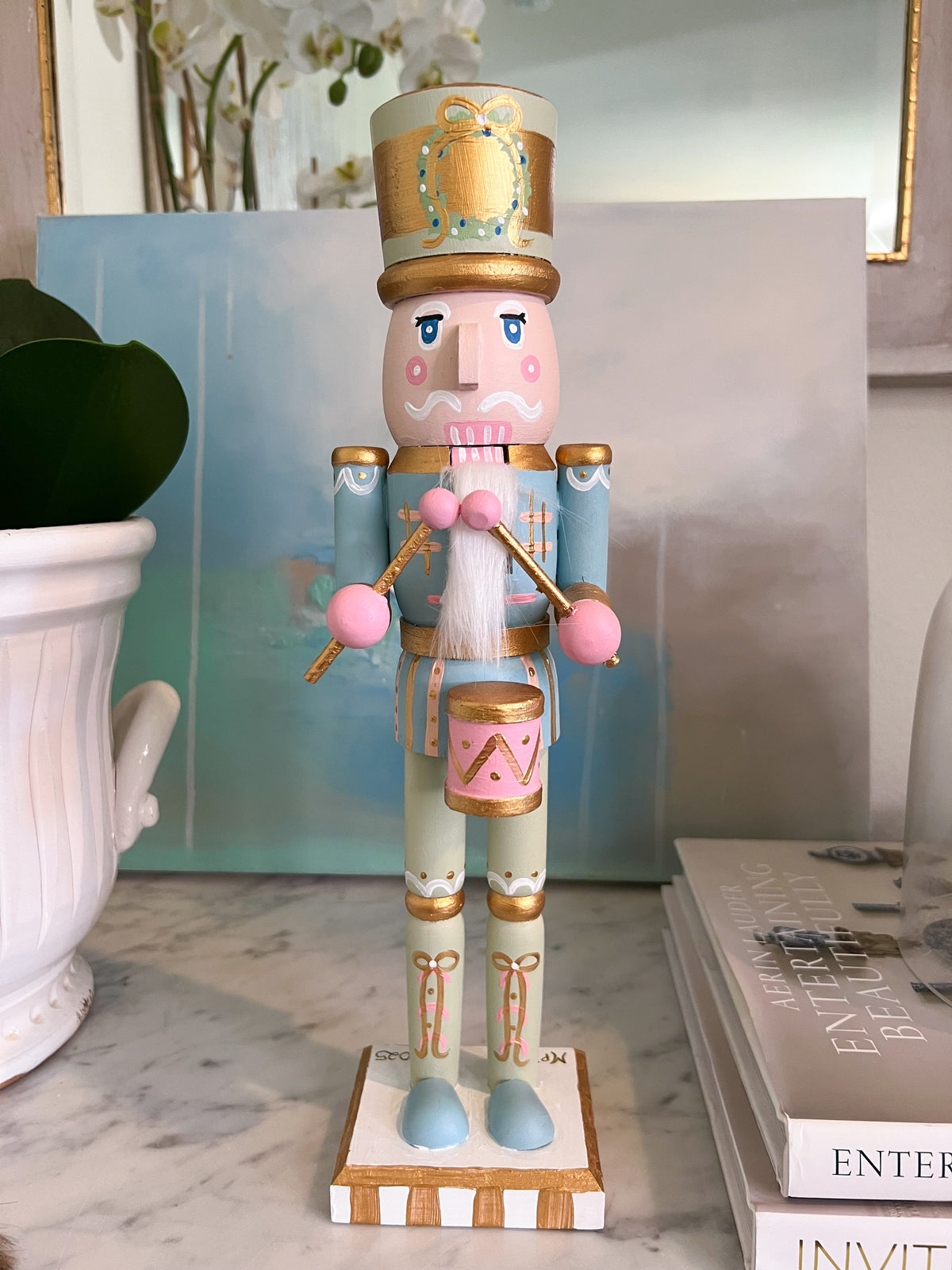 *Preorder* 14” Nutcracker - Multi Drummer