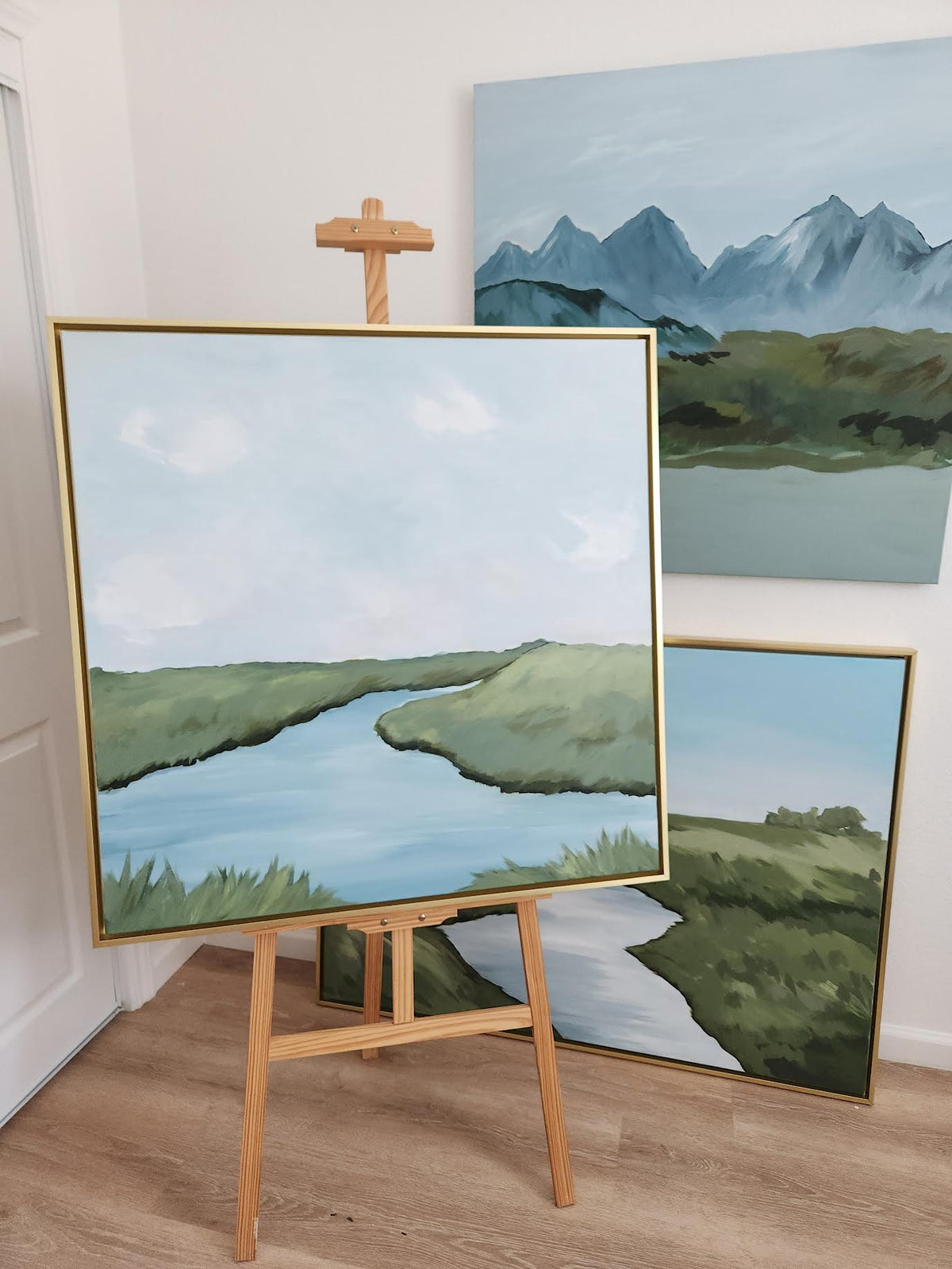 "Mountain Majesties" - 36” x 36”