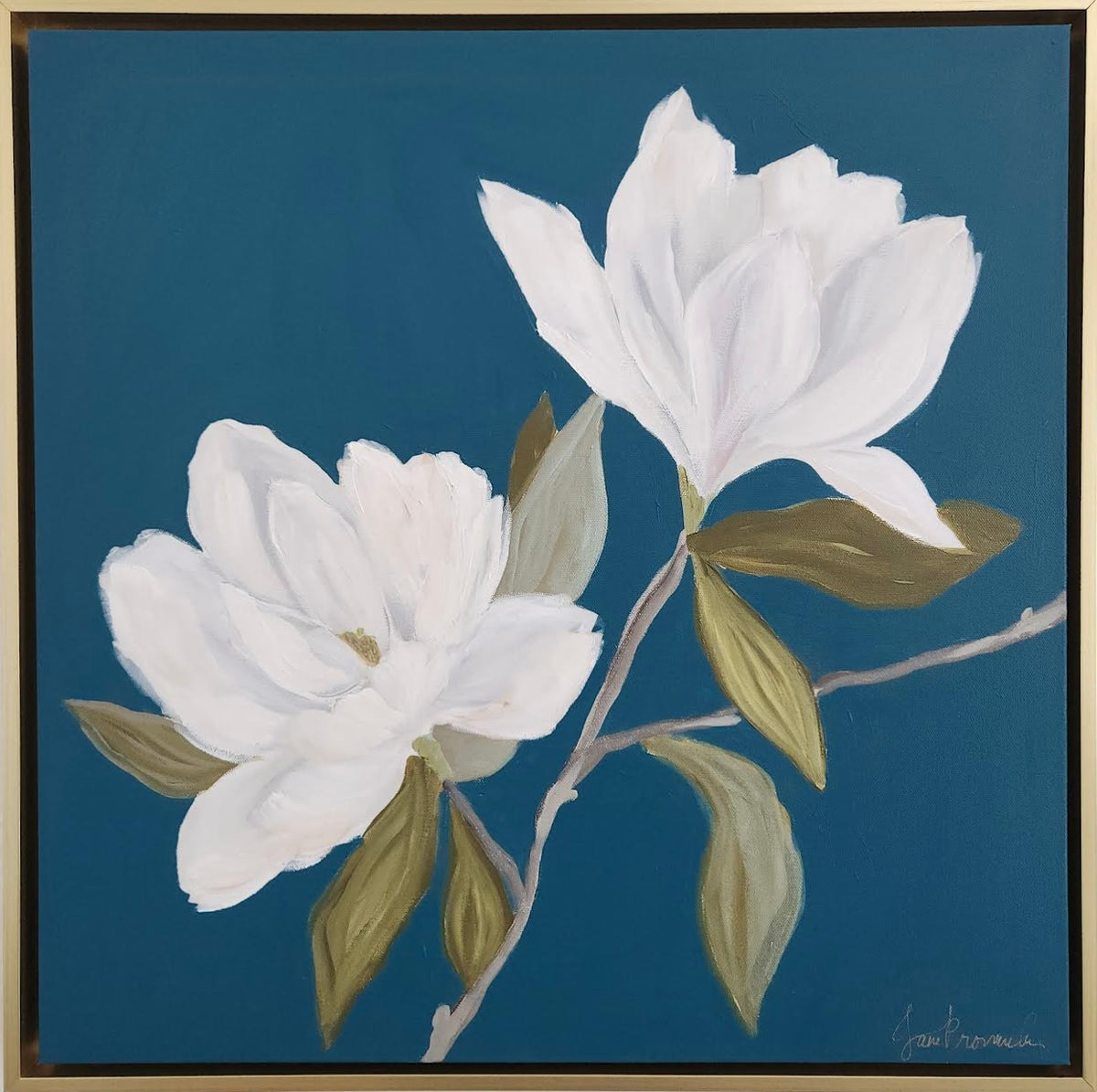 “Magnolia #9” - 24” x 24”
