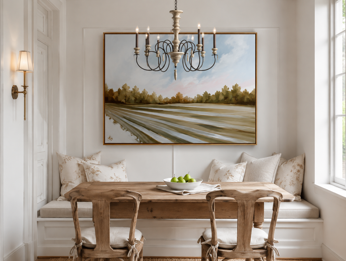 “August” - 36” x 48”