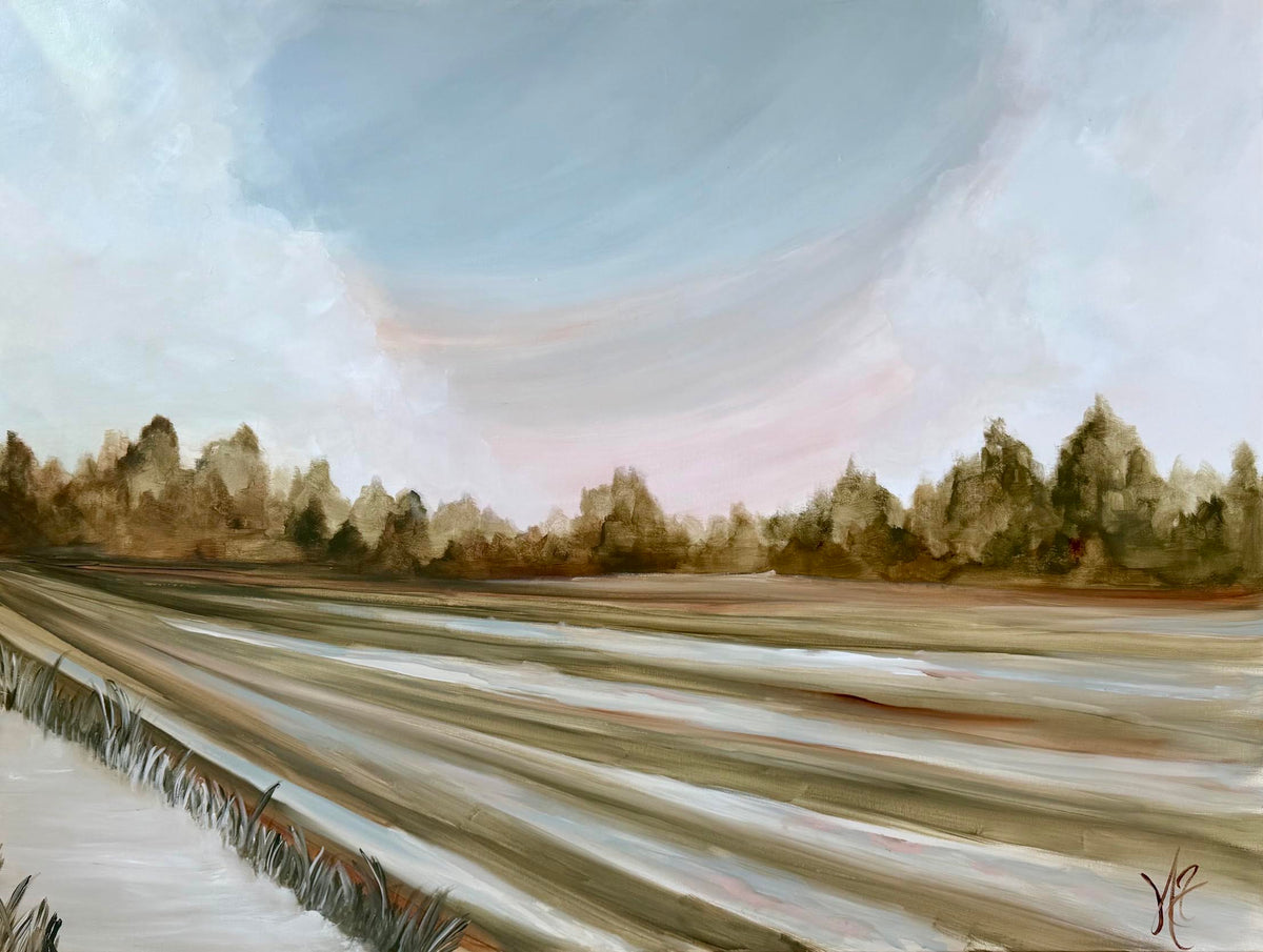“August” - 36” x 48”