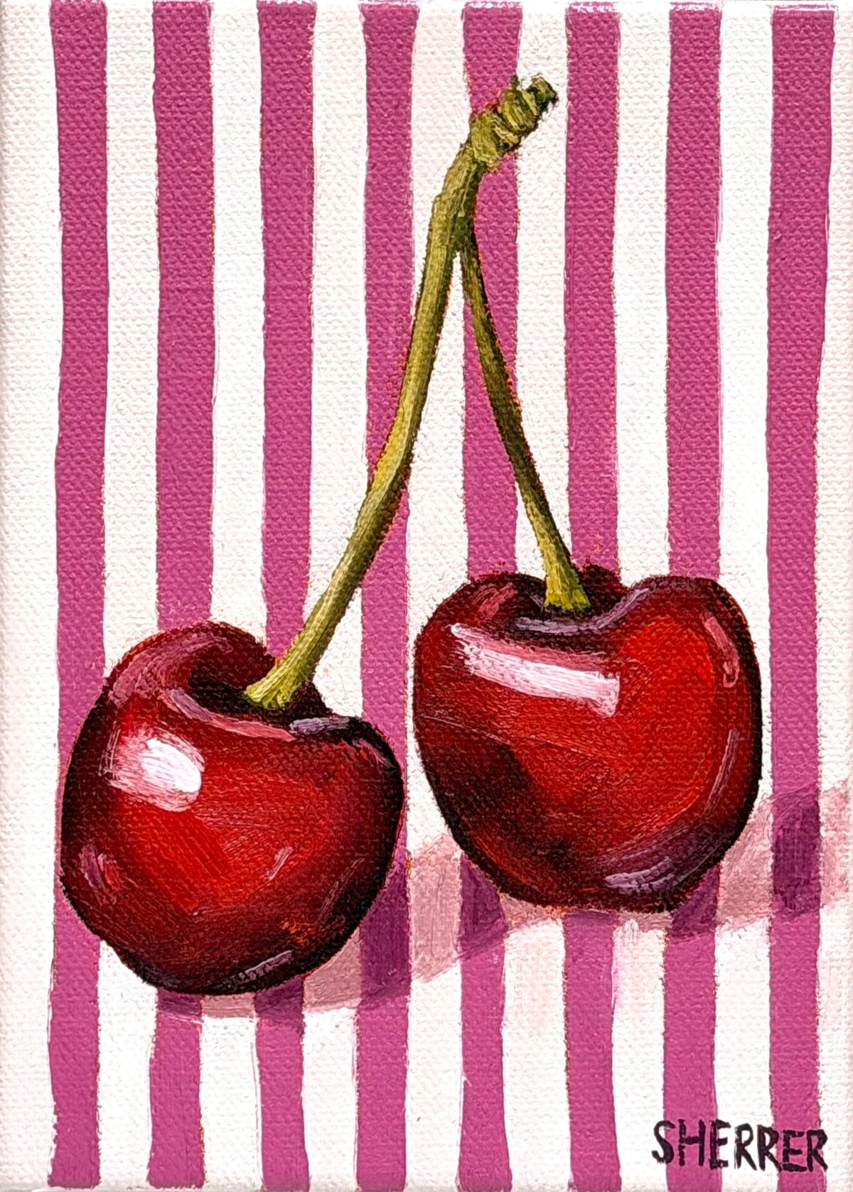 “Pink Repeat” - 5” x 7”