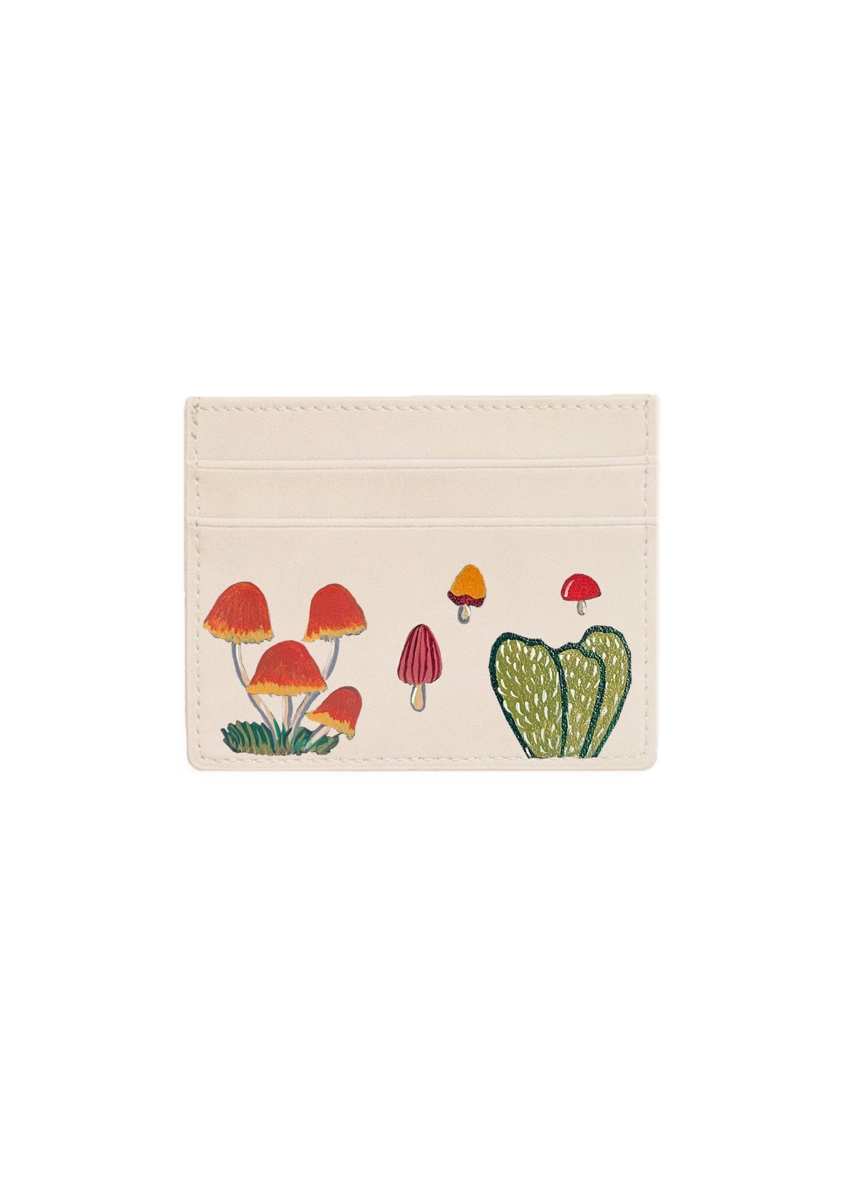 Mushroom Beige Cardholder