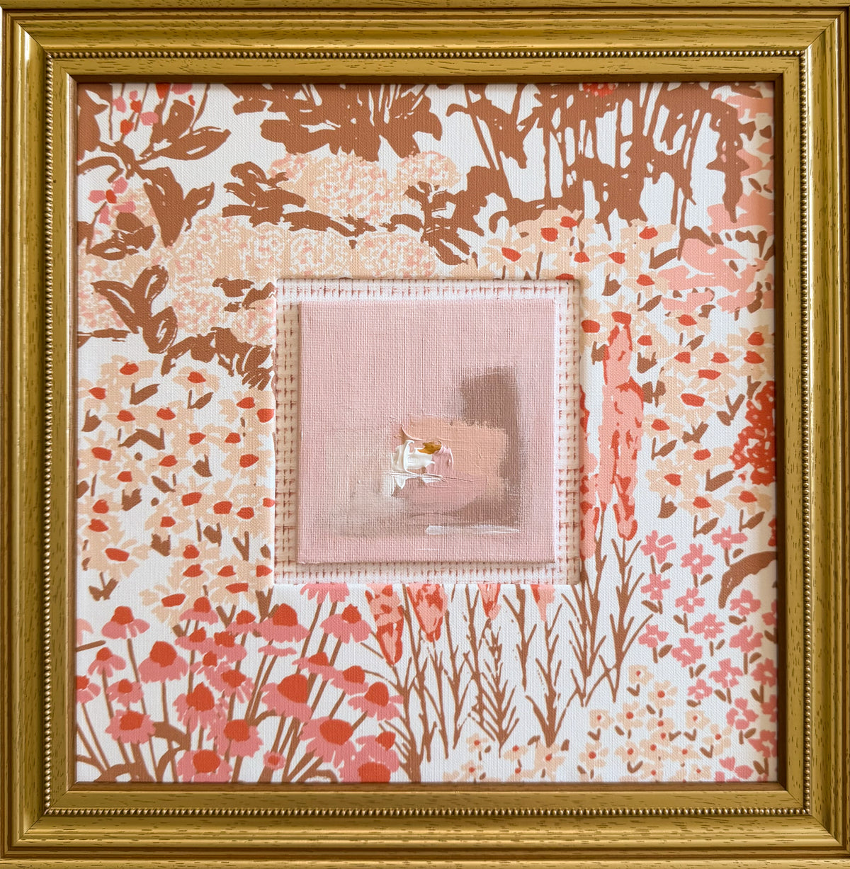 “A Rosy Afternoon” - 13” x 13”