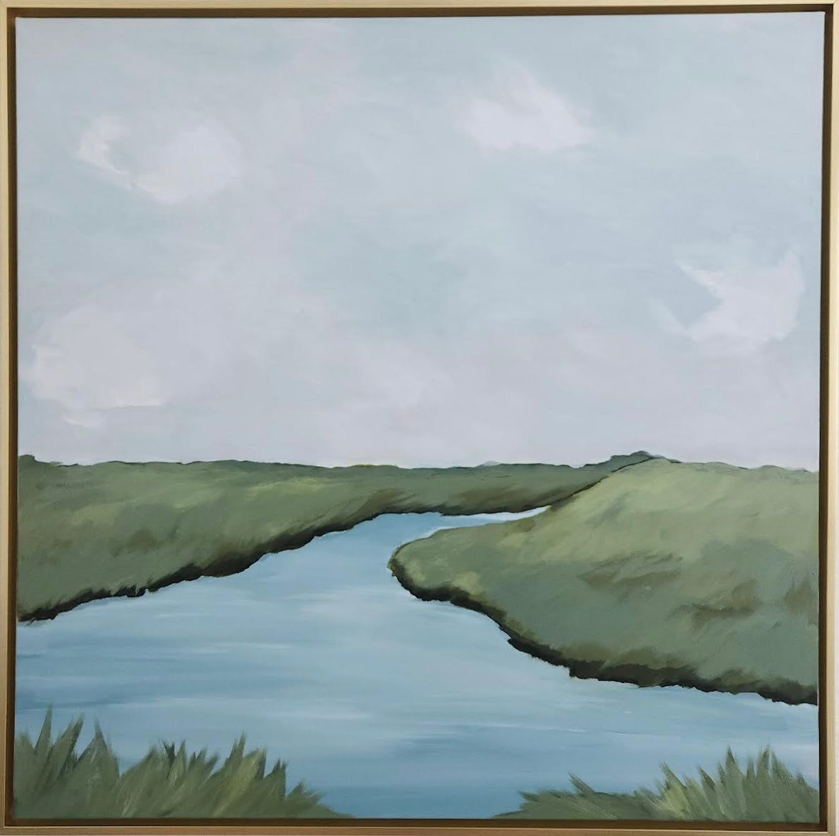 “Breath of Calm” - 36” x 36”