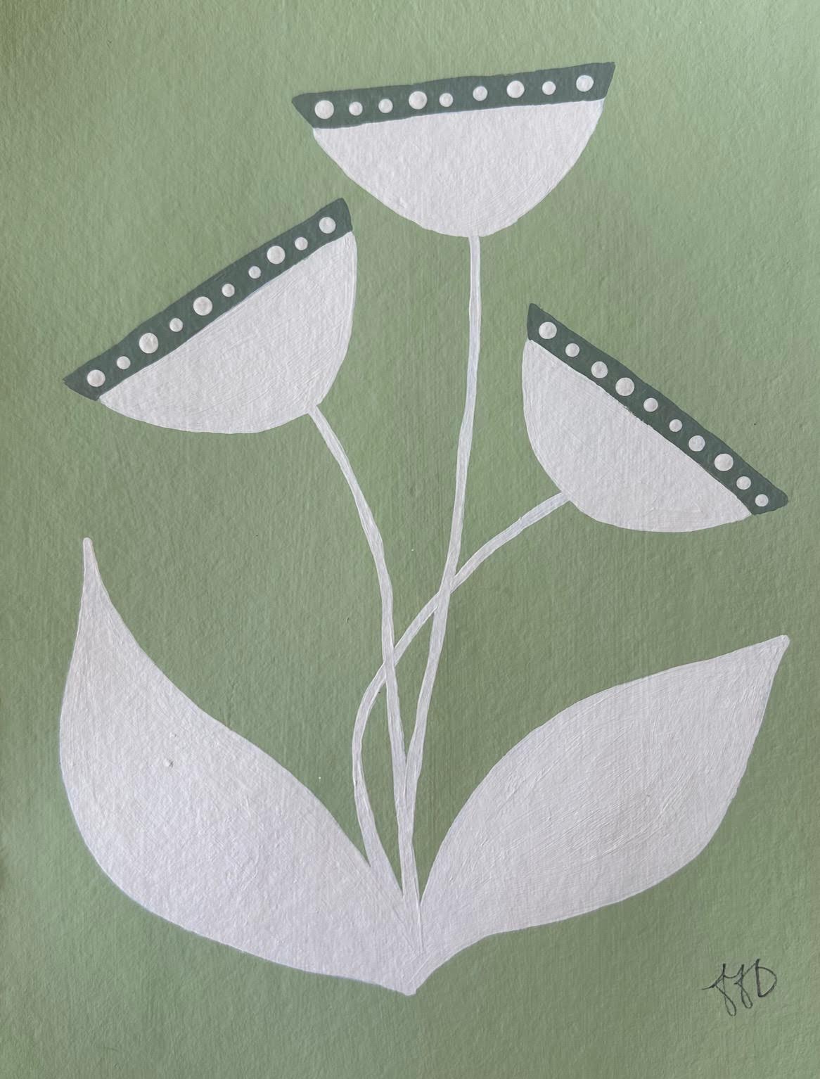 Dotty Botanicals - Fern (Set of 2) - 9” x 12”