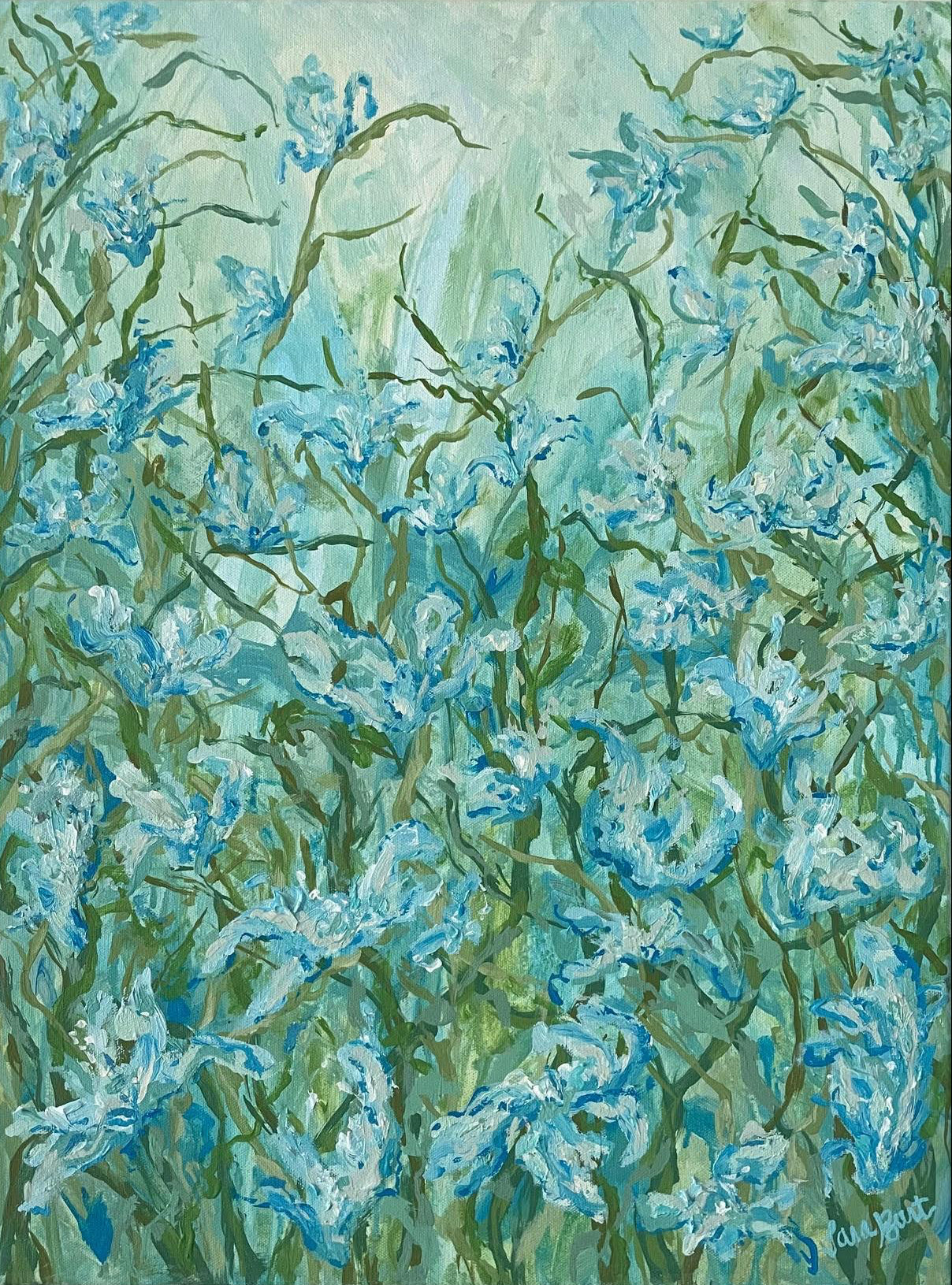 “Bluegrass Waltz no. 2” - 24” x 18”