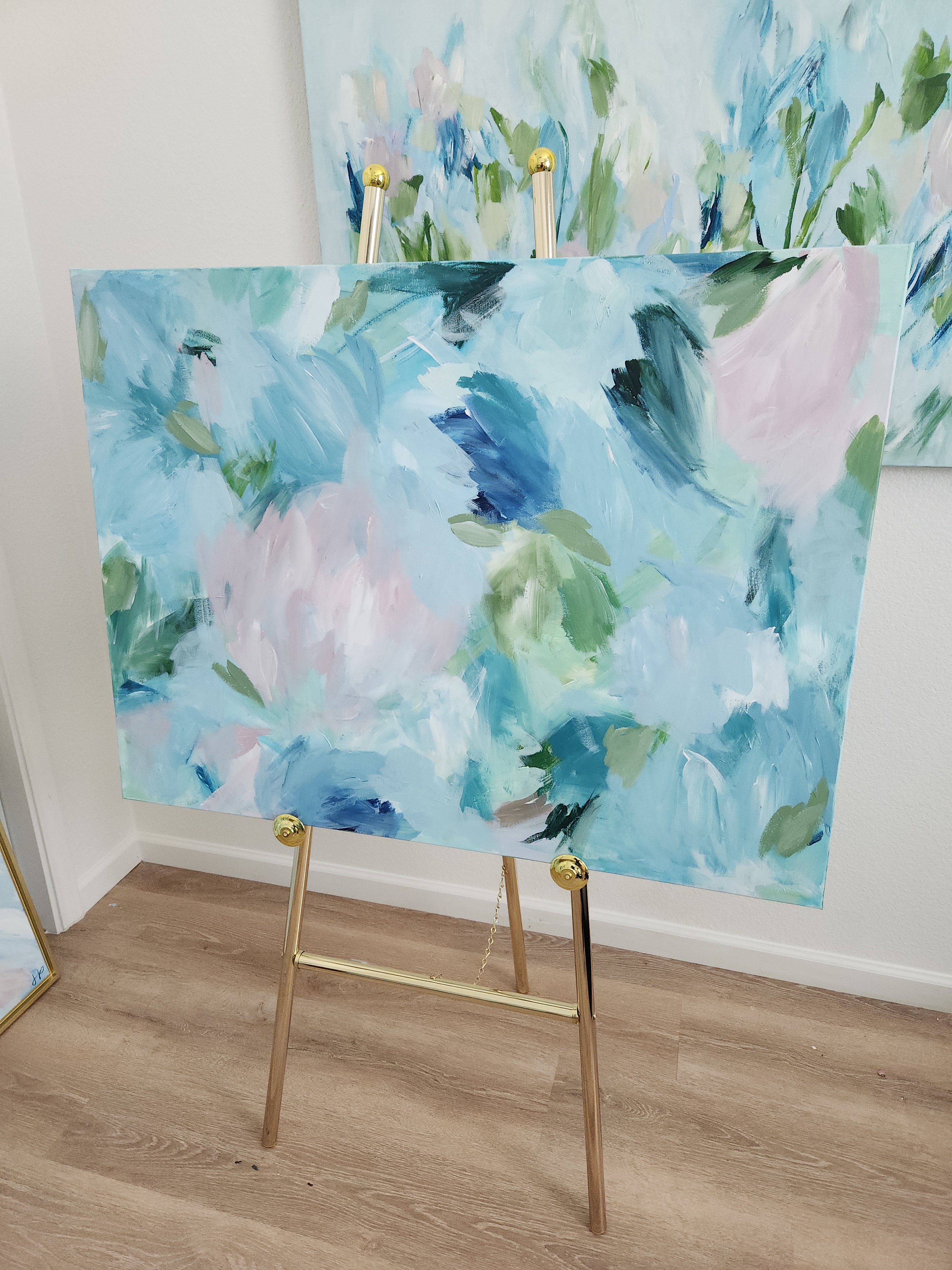 "Moonlit Garden" - 30” x 40”