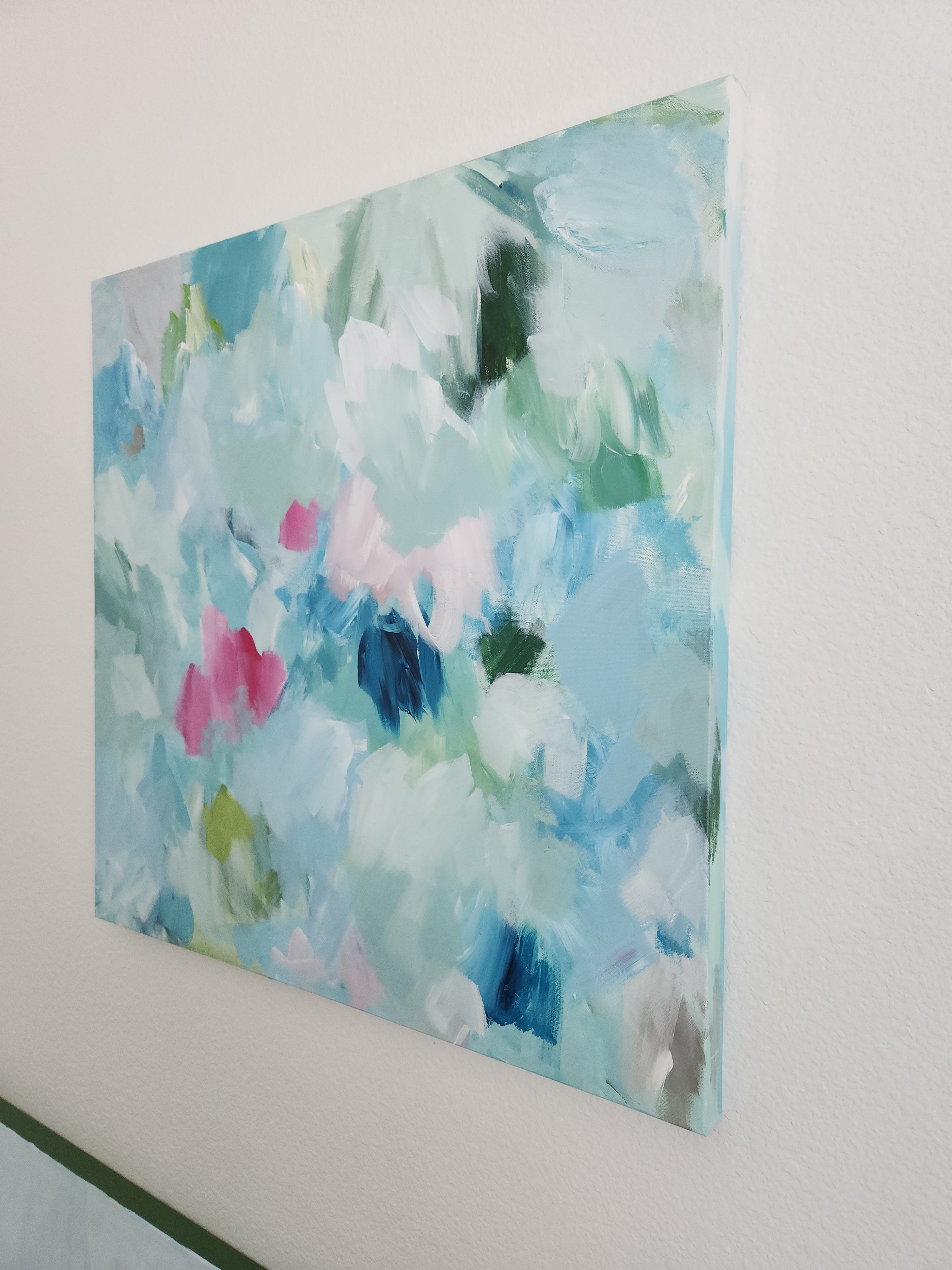 "Lead Me to the Garden" - 30” x 30”