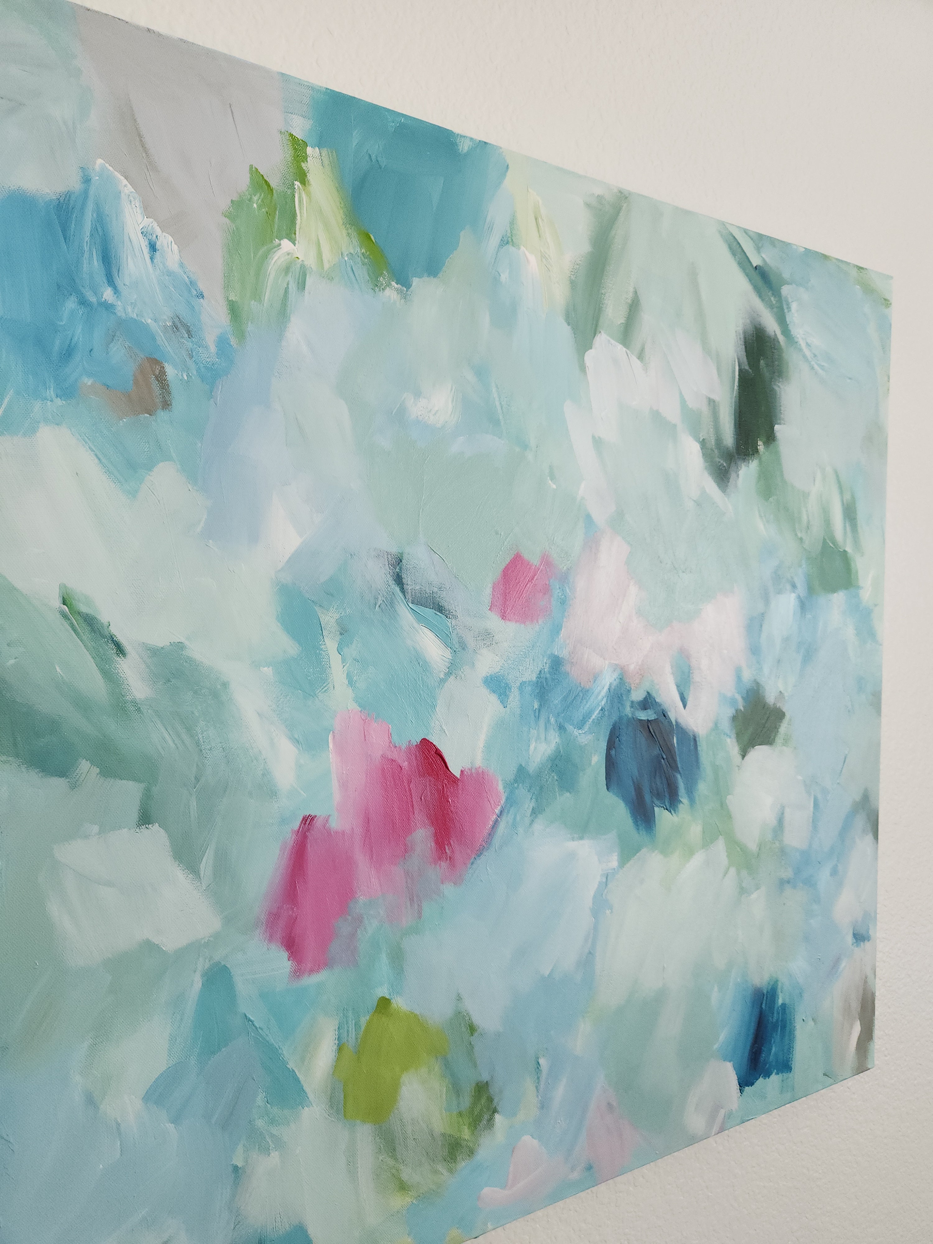 "Lead Me to the Garden" - 30” x 30”