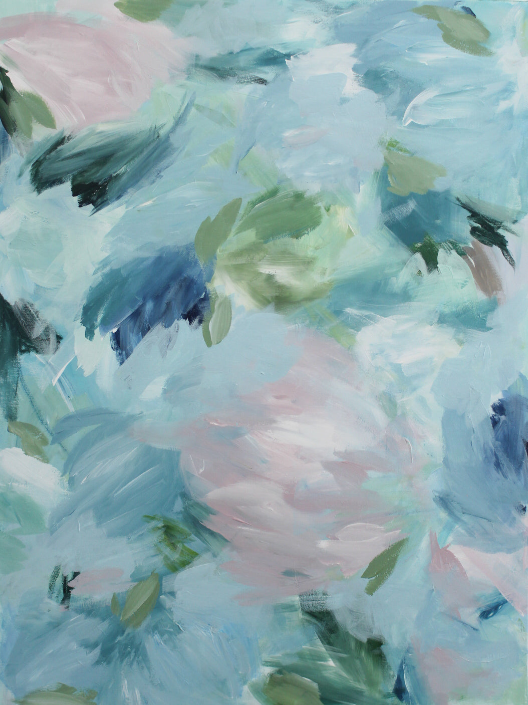 "Moonlit Garden" - 30” x 40”