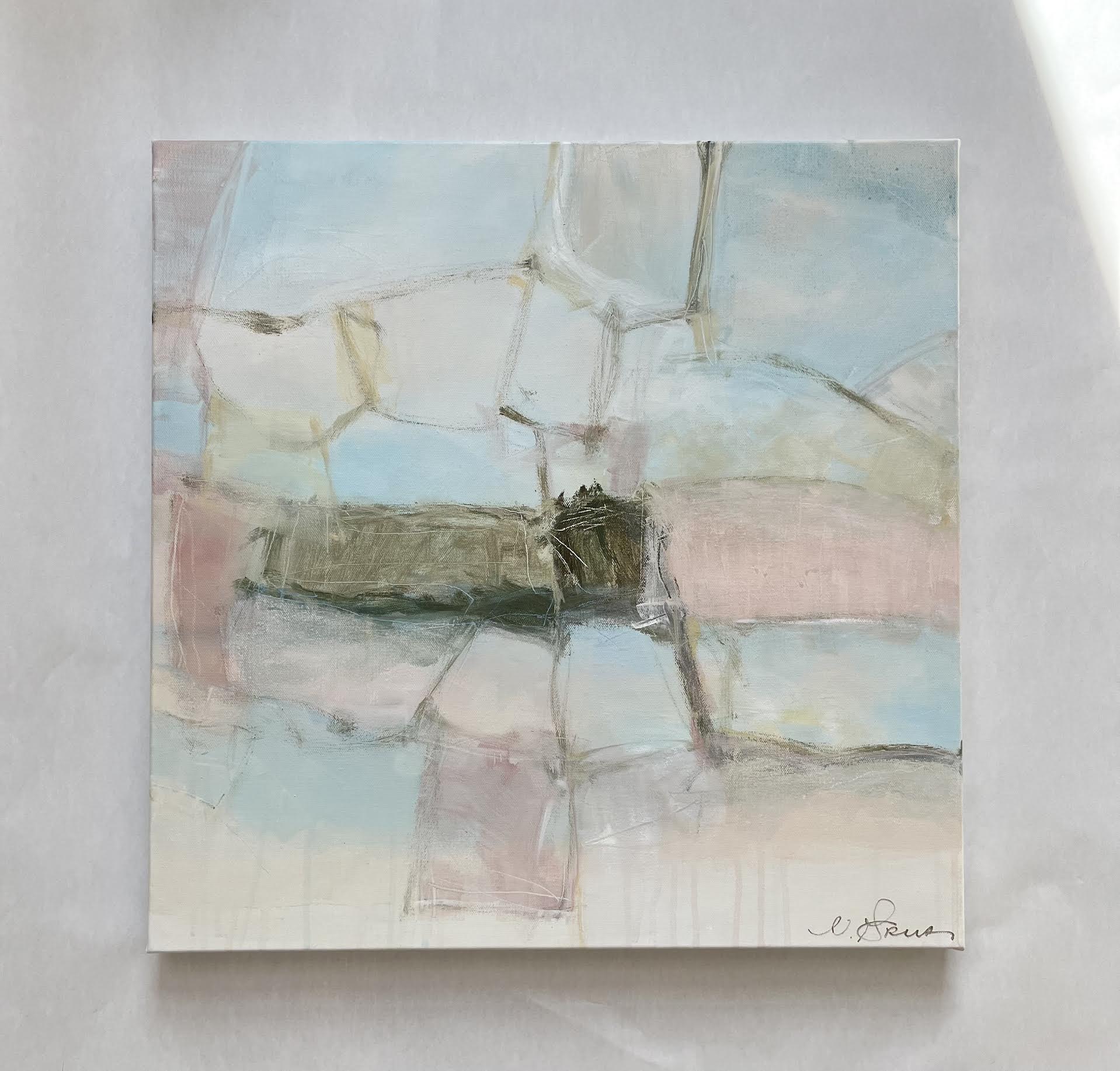 “Faded Daydream II” - 20” x 20”