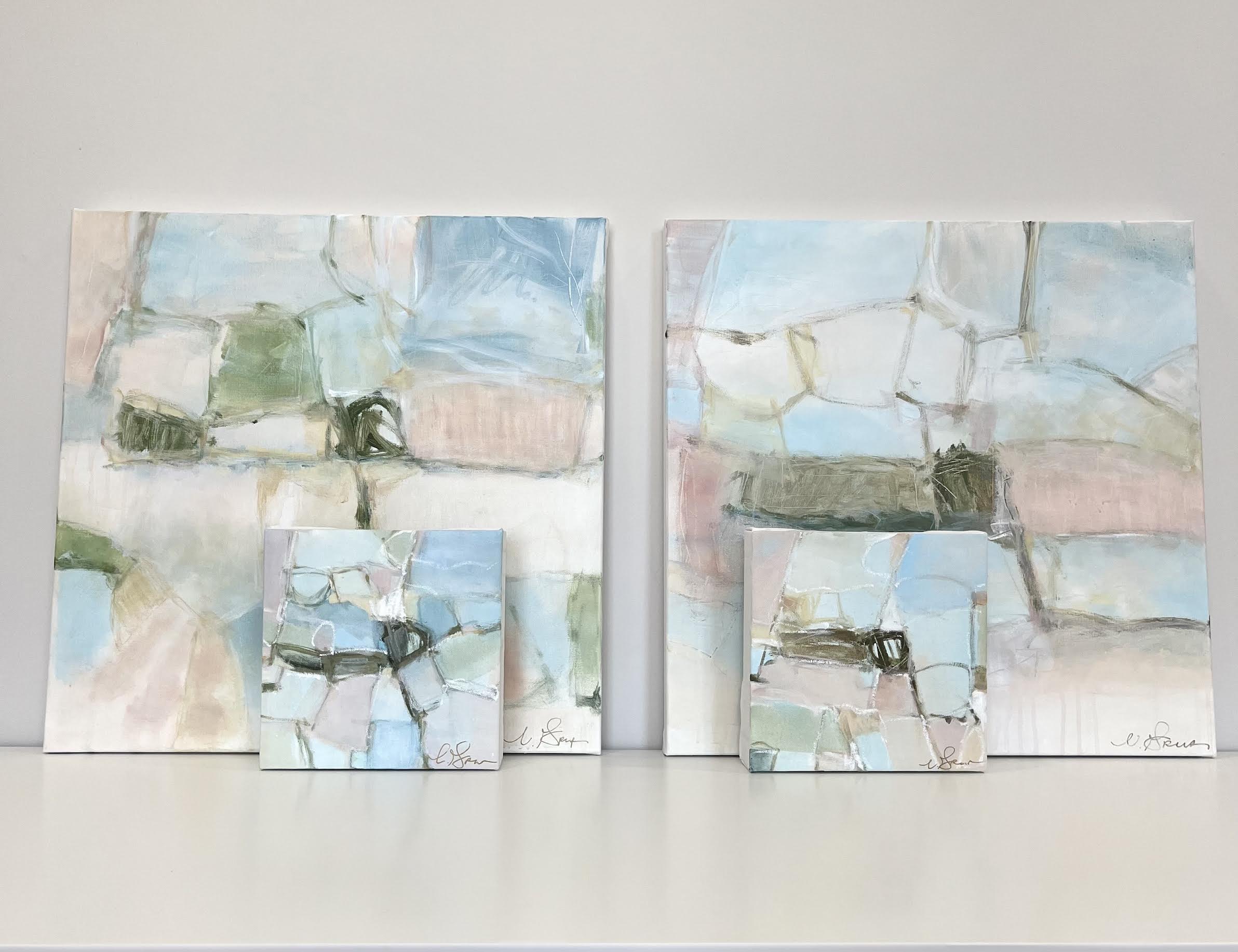 “Faded Daydream II” - 20” x 20”