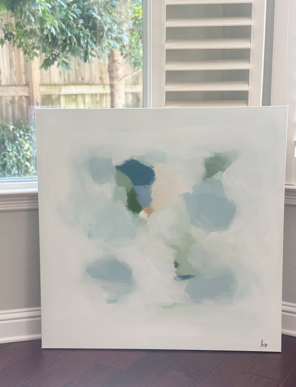 “Breathe Easy” - 36” x 36”