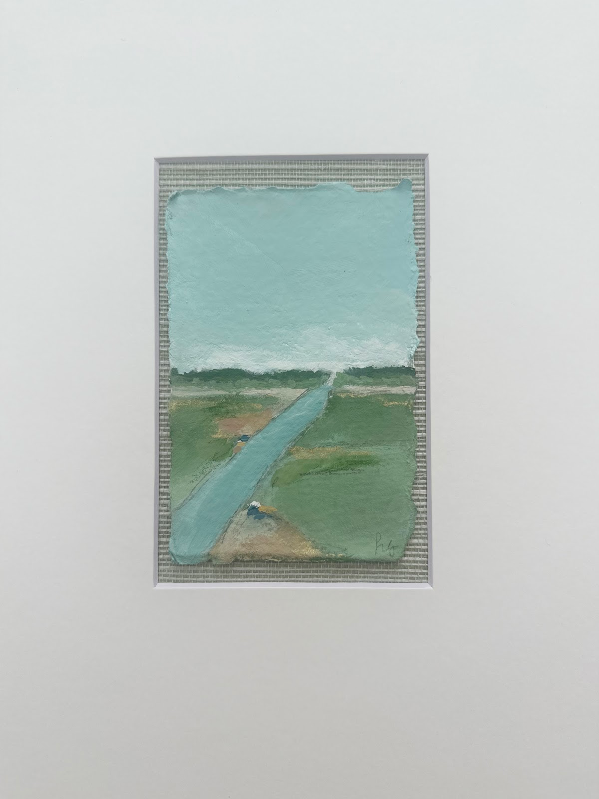 “Shoreline I” - 12” x 15”