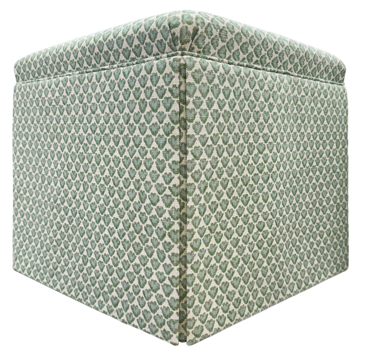 Skirted Ottoman - Sissy Print