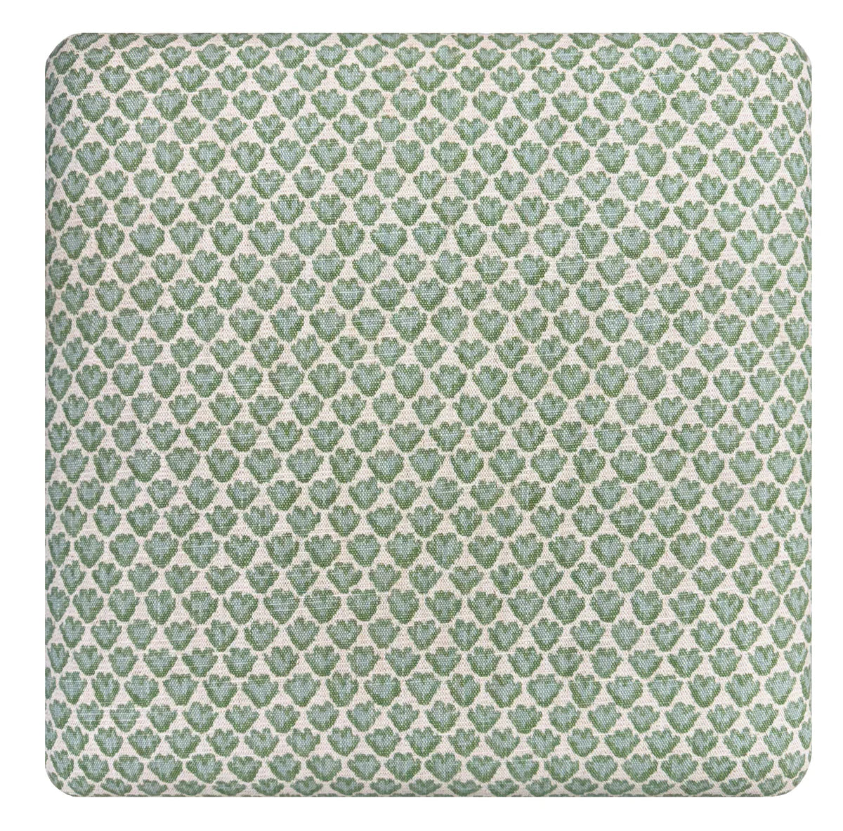 Skirted Ottoman - Sissy Print