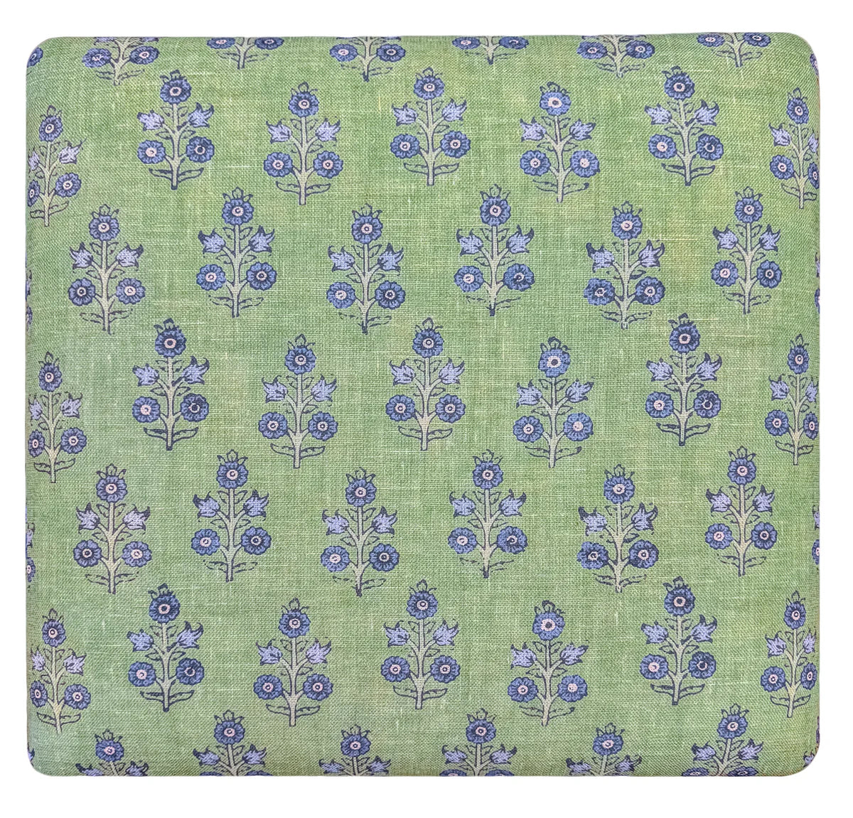 Skirted Ottoman - Poppy Spring by GP&J Baker