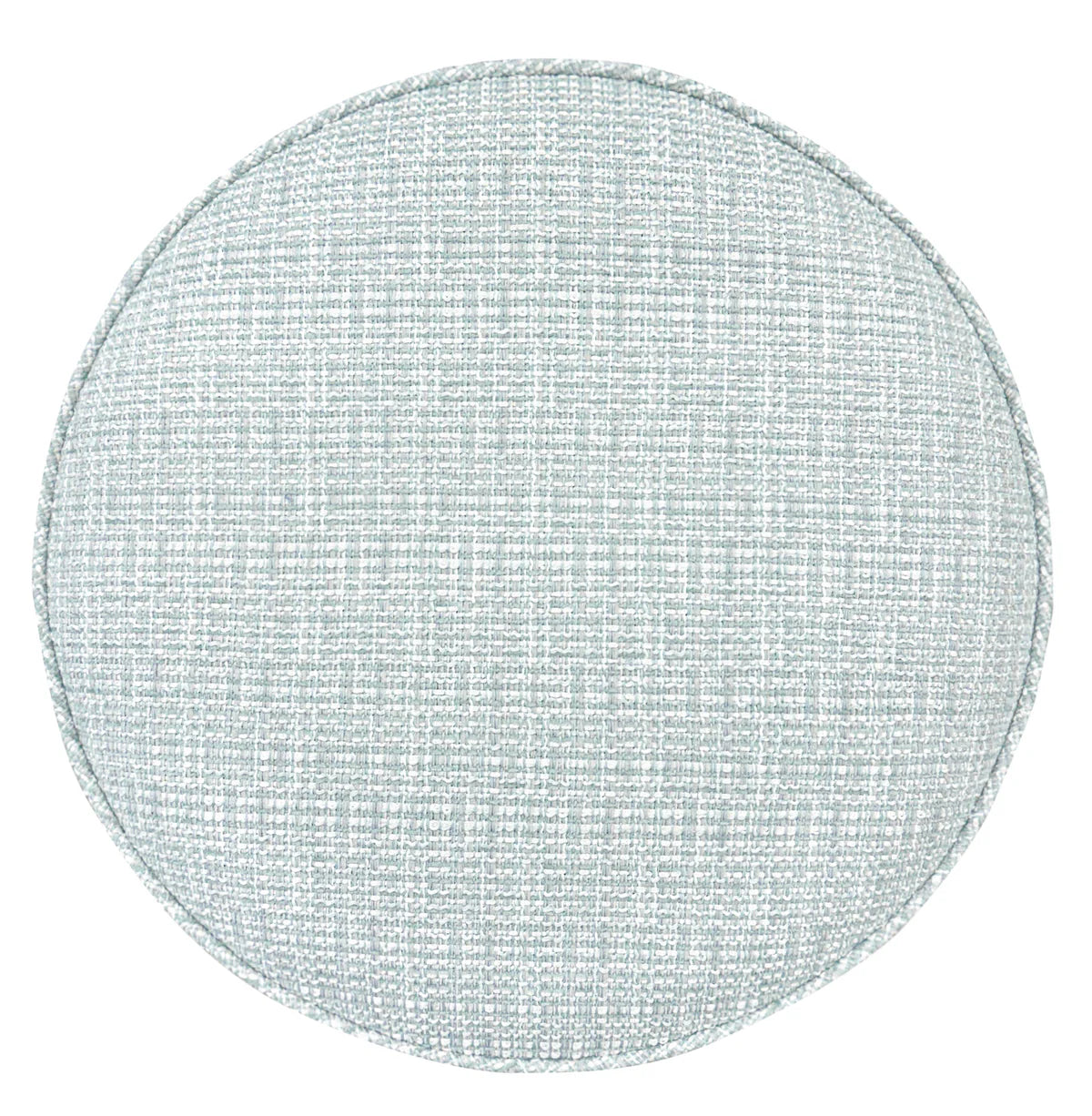 Round Ottoman - Hepburn Tweed