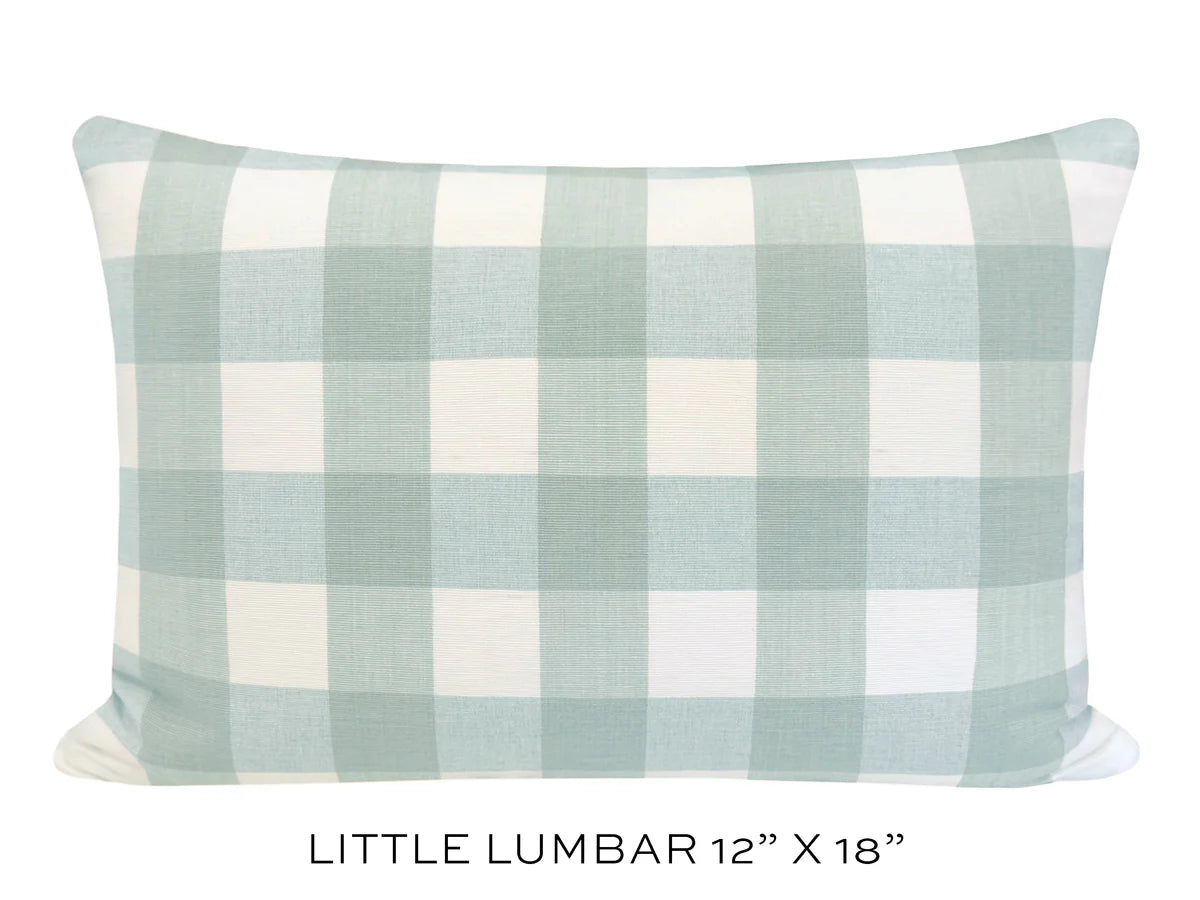 Charleston Check - Spa Blue