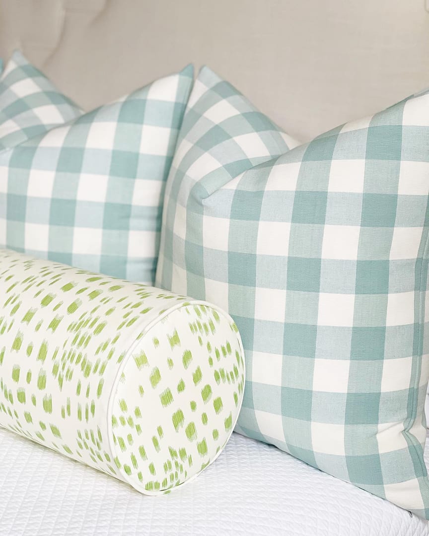 Charleston Check - Spa Blue