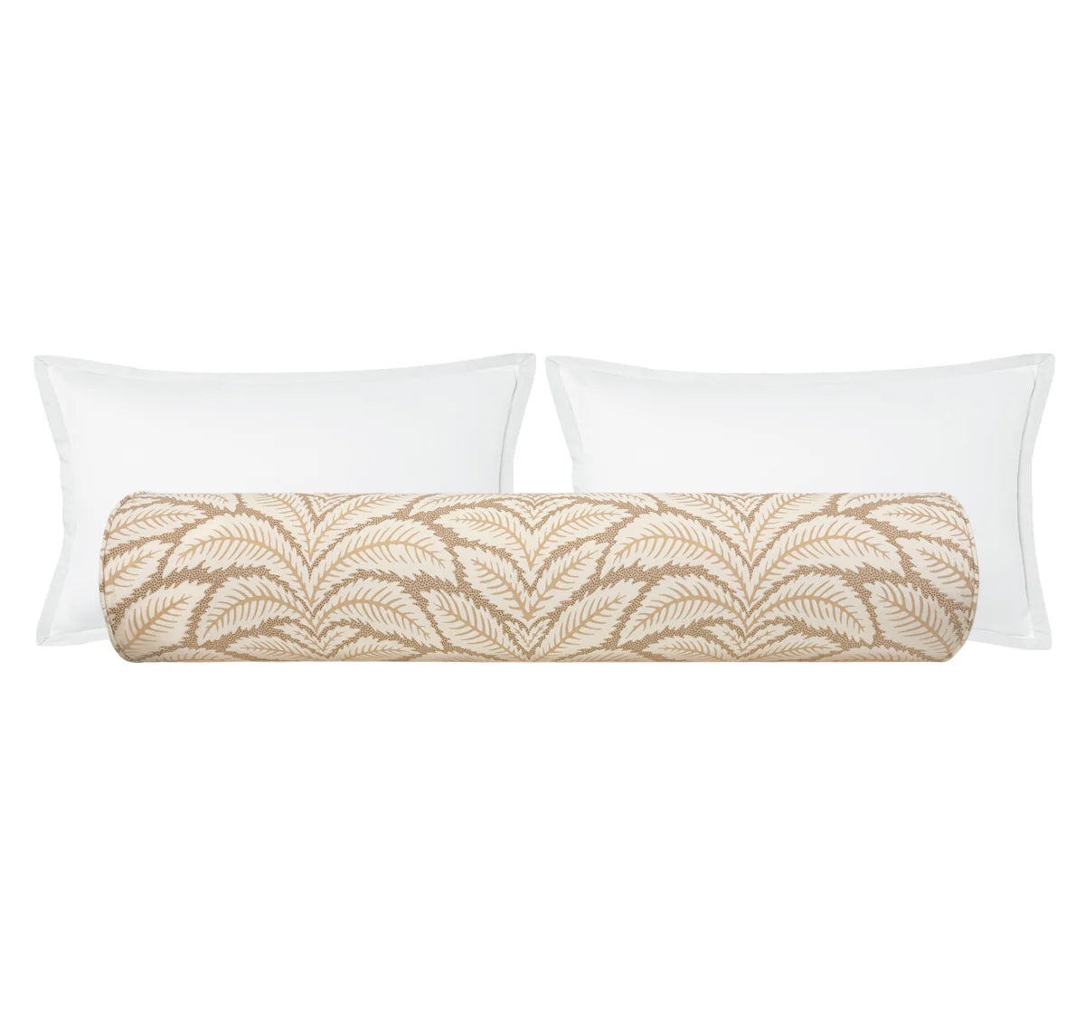 Talavera Beige Bolster - Brunschwig & Fils
