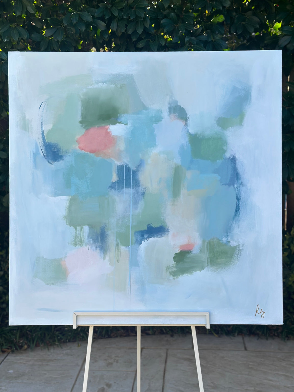 “Full Bloom” - 36” x 36”