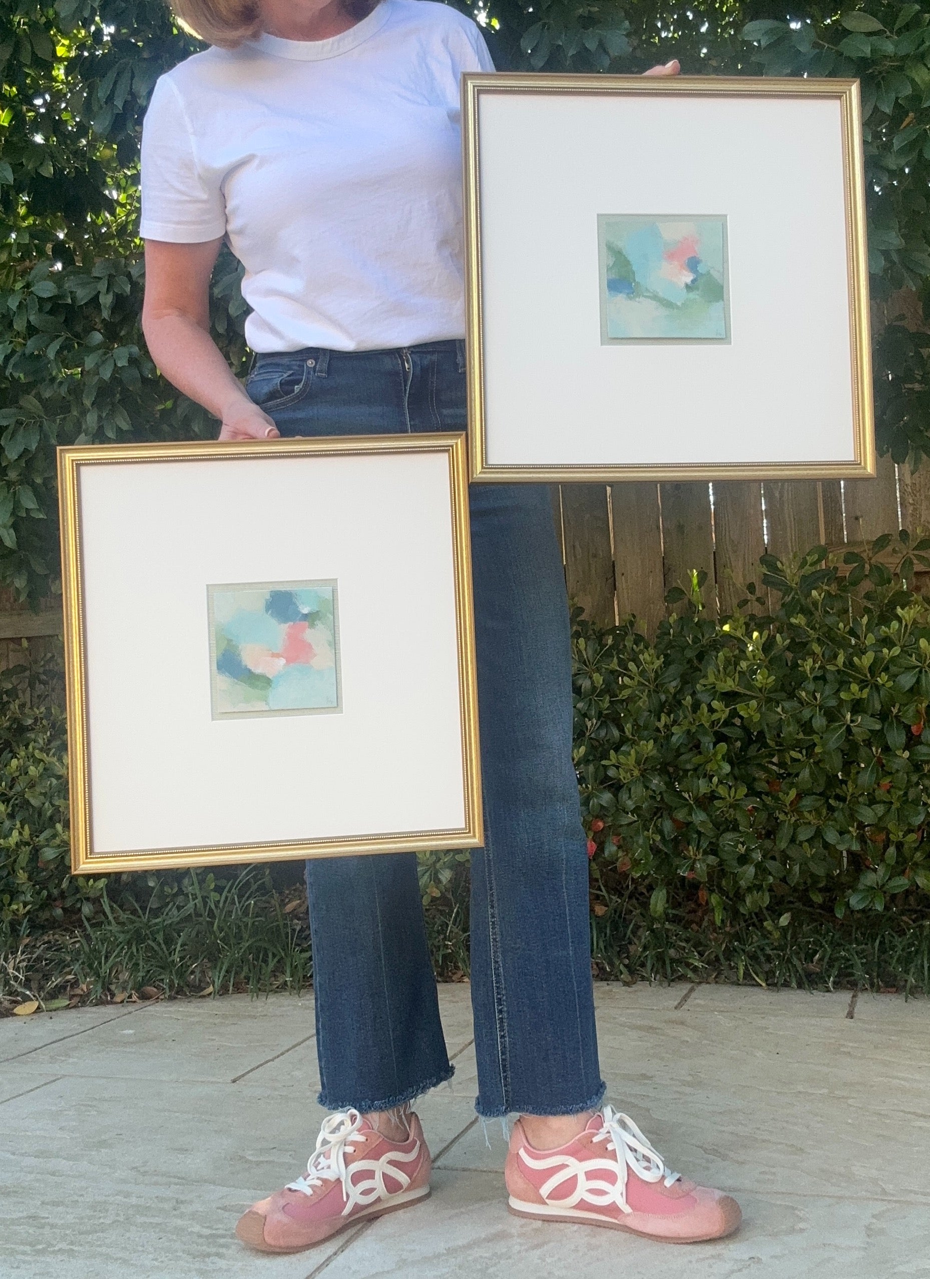 “Bloom Study I” - 17” x 17“