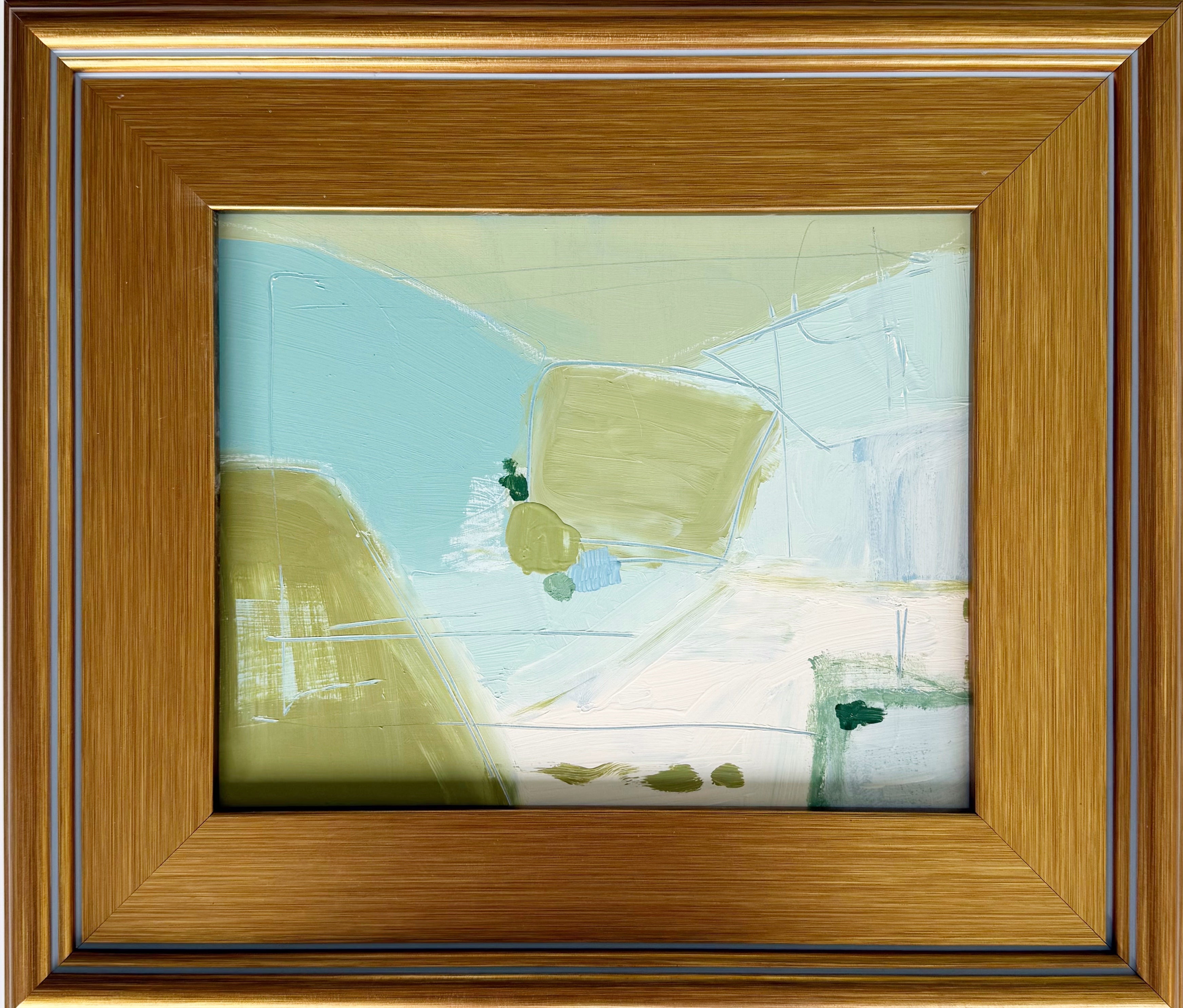 “Seagrass + Sky III” - 13” x 15”