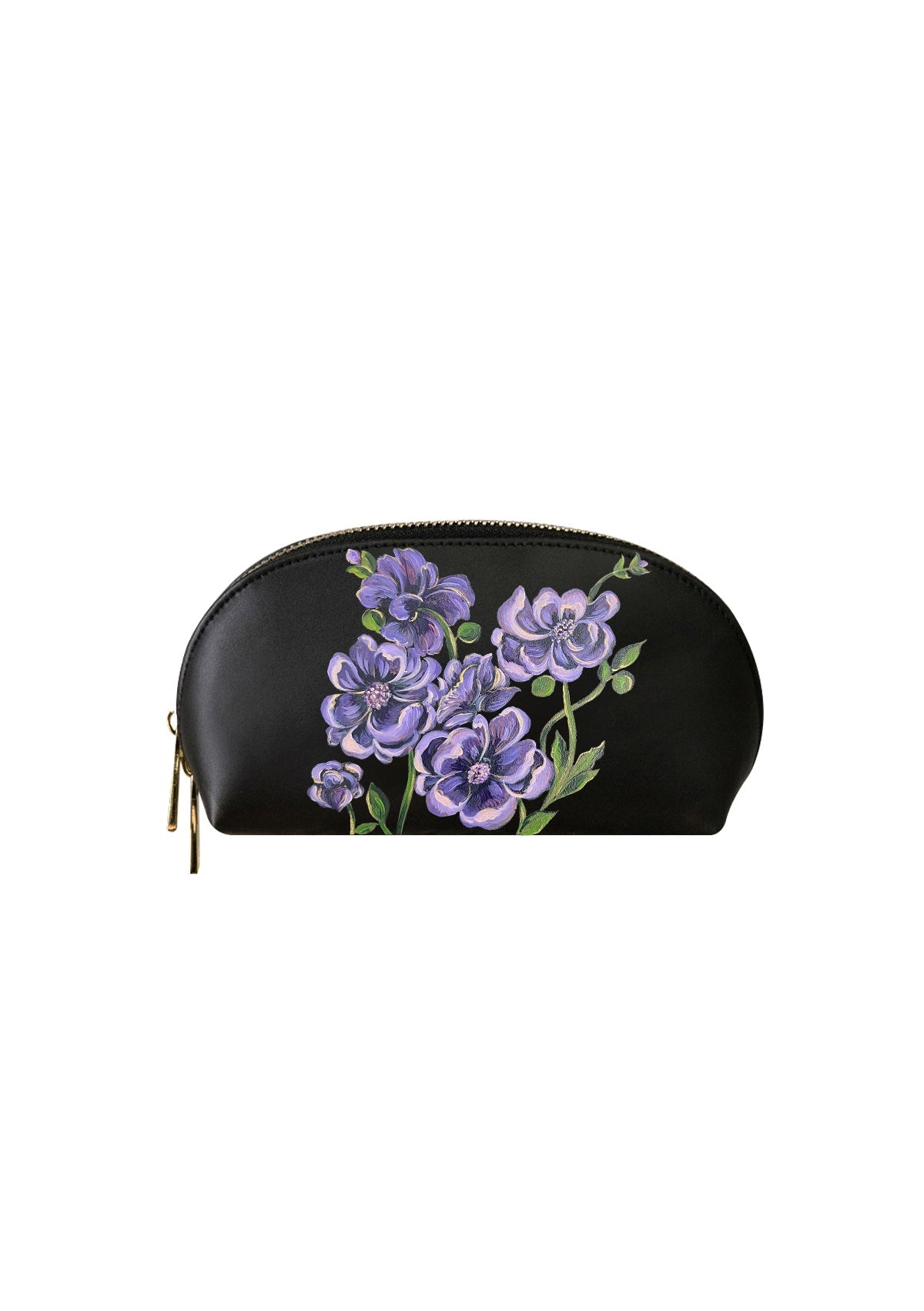 Cosmos Black Makeup Bag
