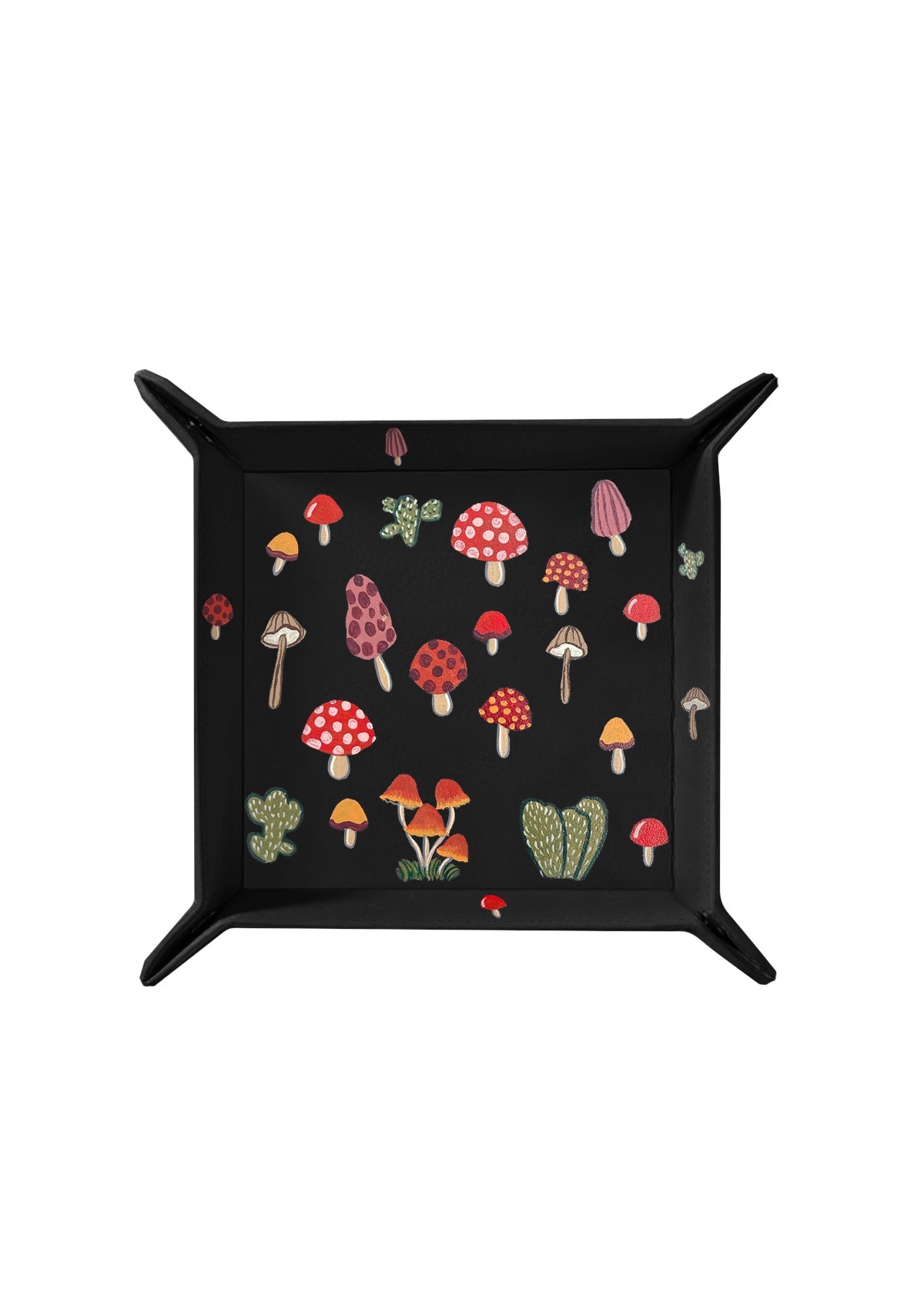 Mushroom Black Tray